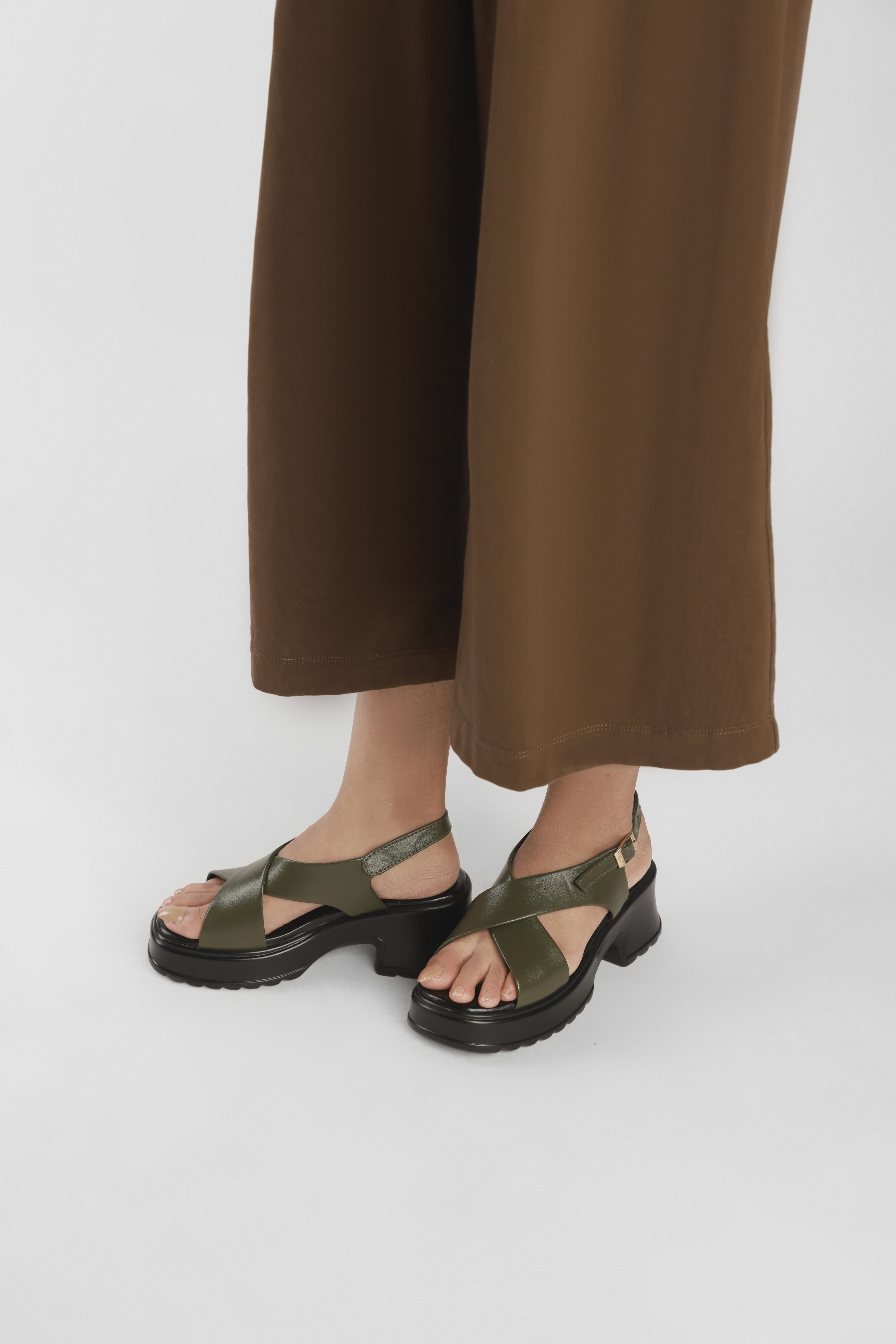 Strappy Platform Sandals