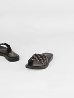 Braided Strap Casual Slides