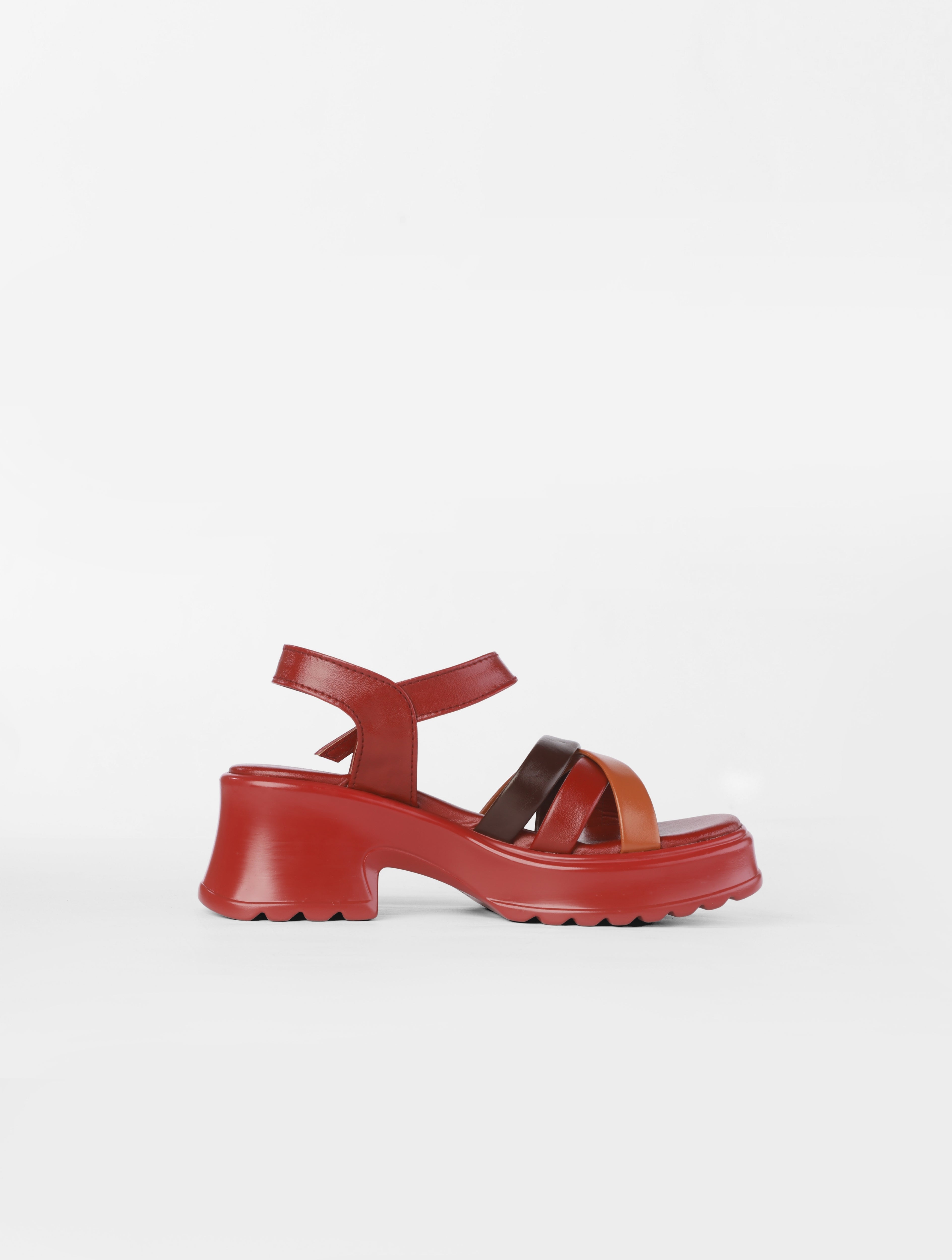 Crisscross Platform Sandals