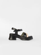 Crisscross Platform Sandals
