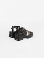 Crisscross Platform Sandals
