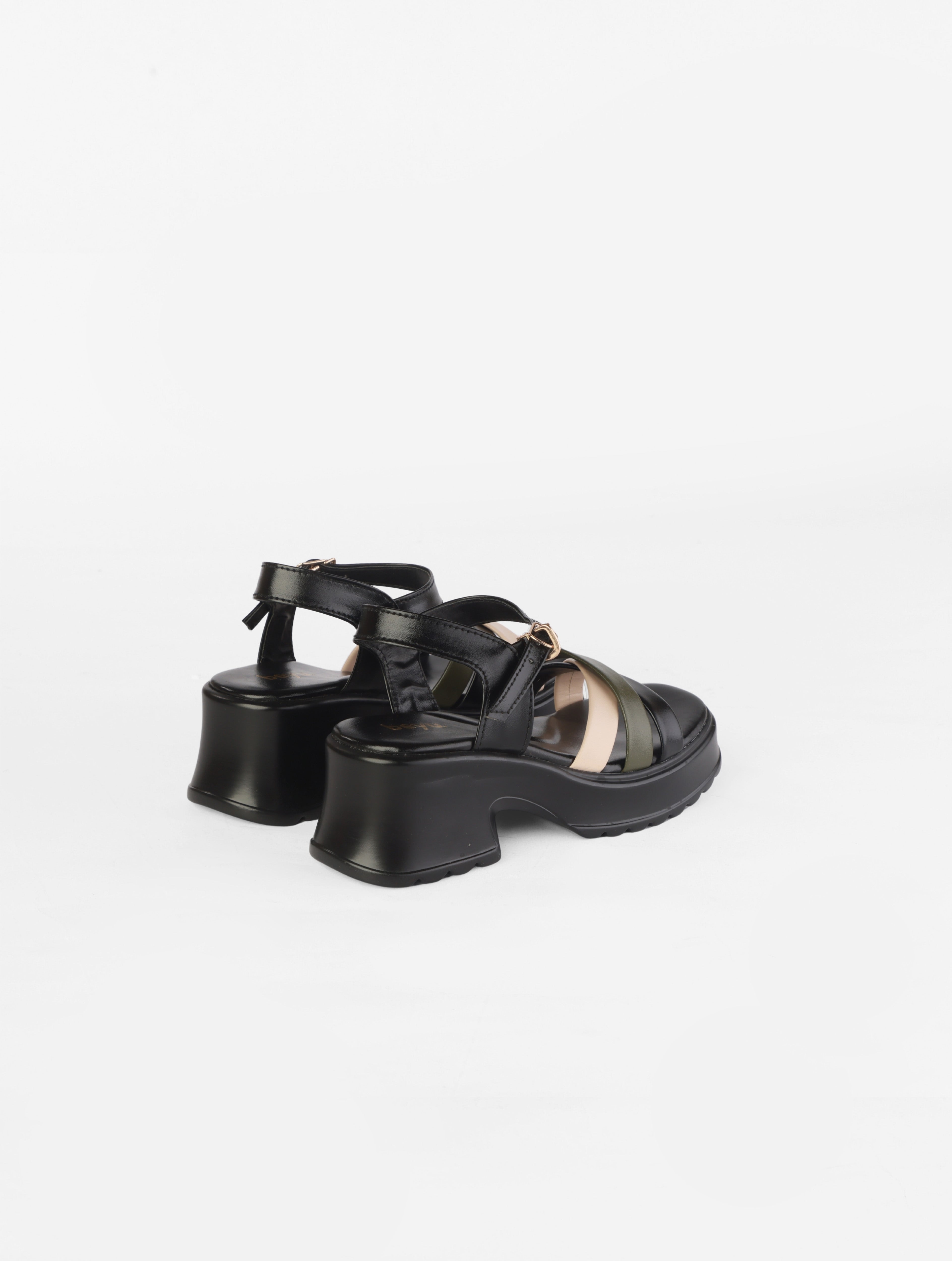 Crisscross Platform Sandals