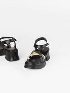 Crisscross Platform Sandals