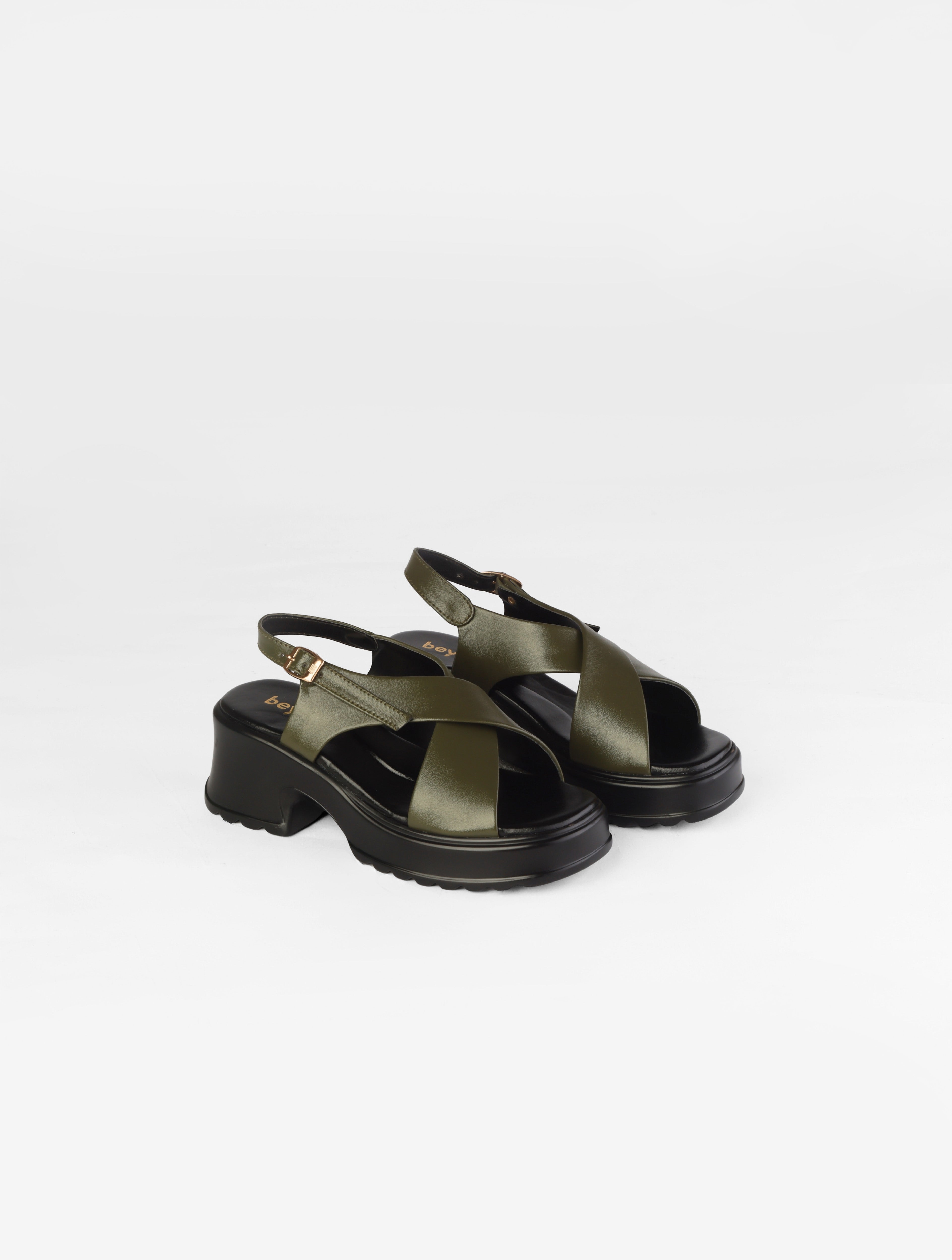 Strappy Platform Sandals