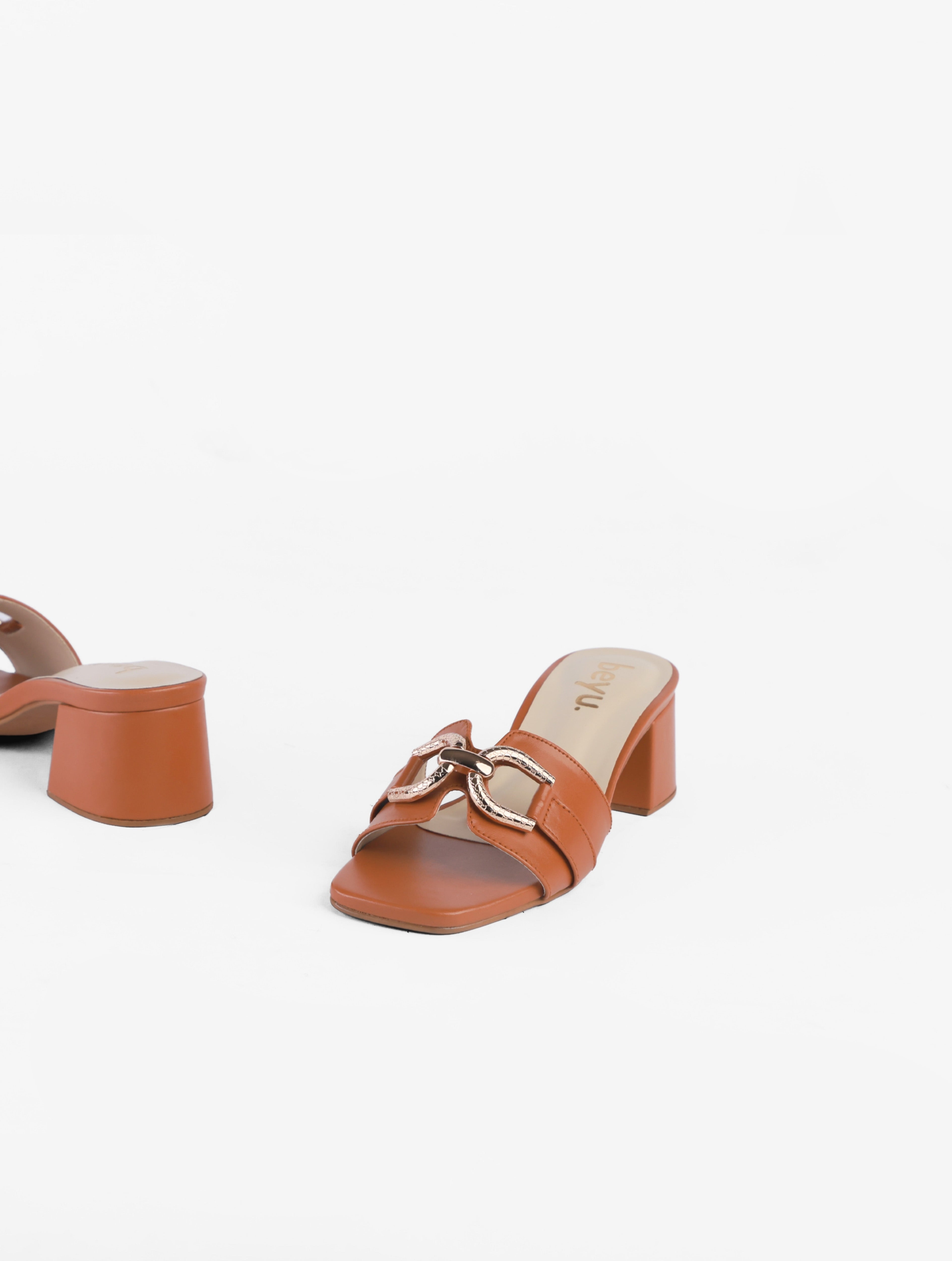 Statement Chain Heels