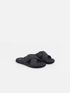 Cross Buckle Slides