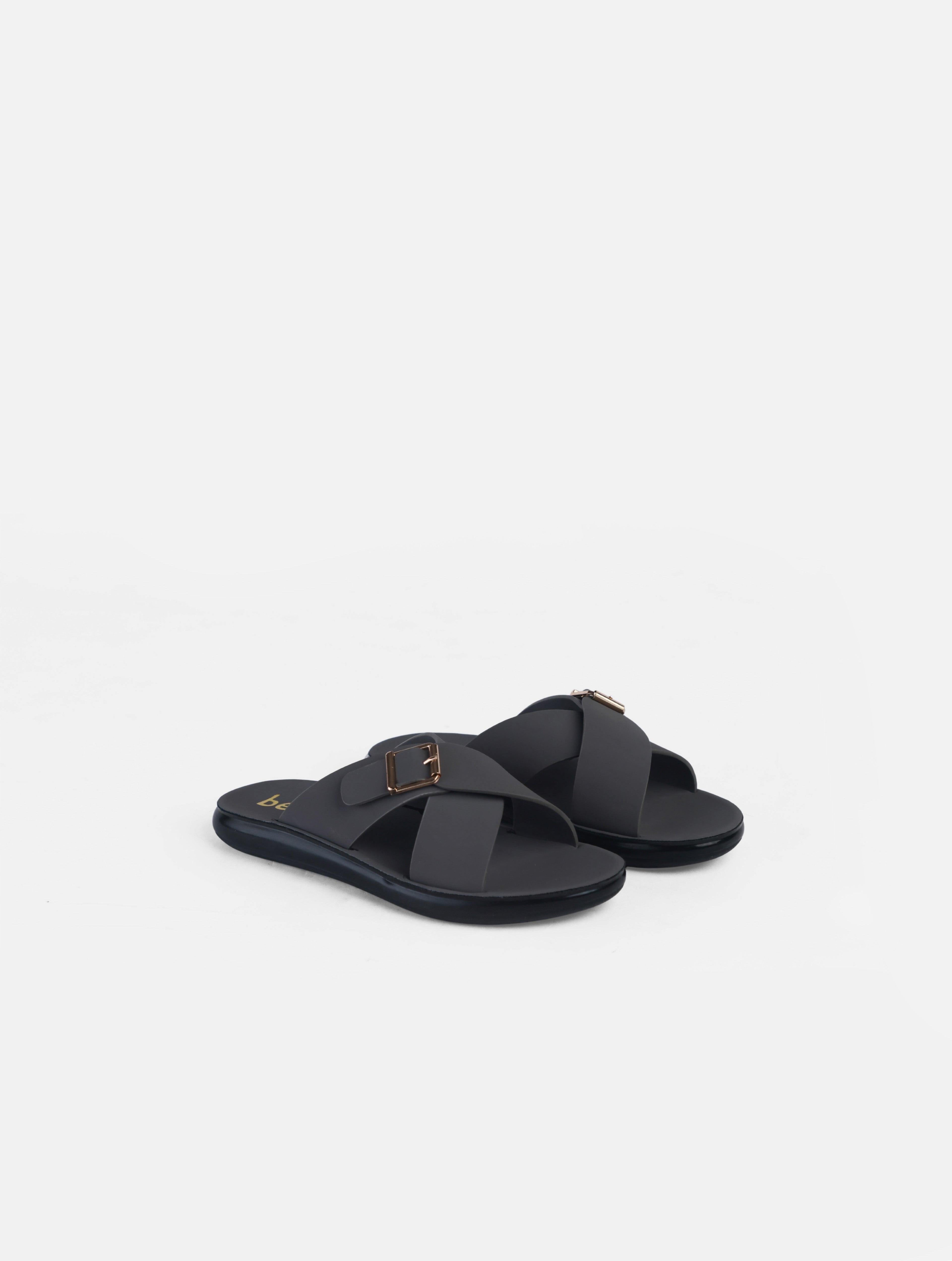 Cross Buckle Slides