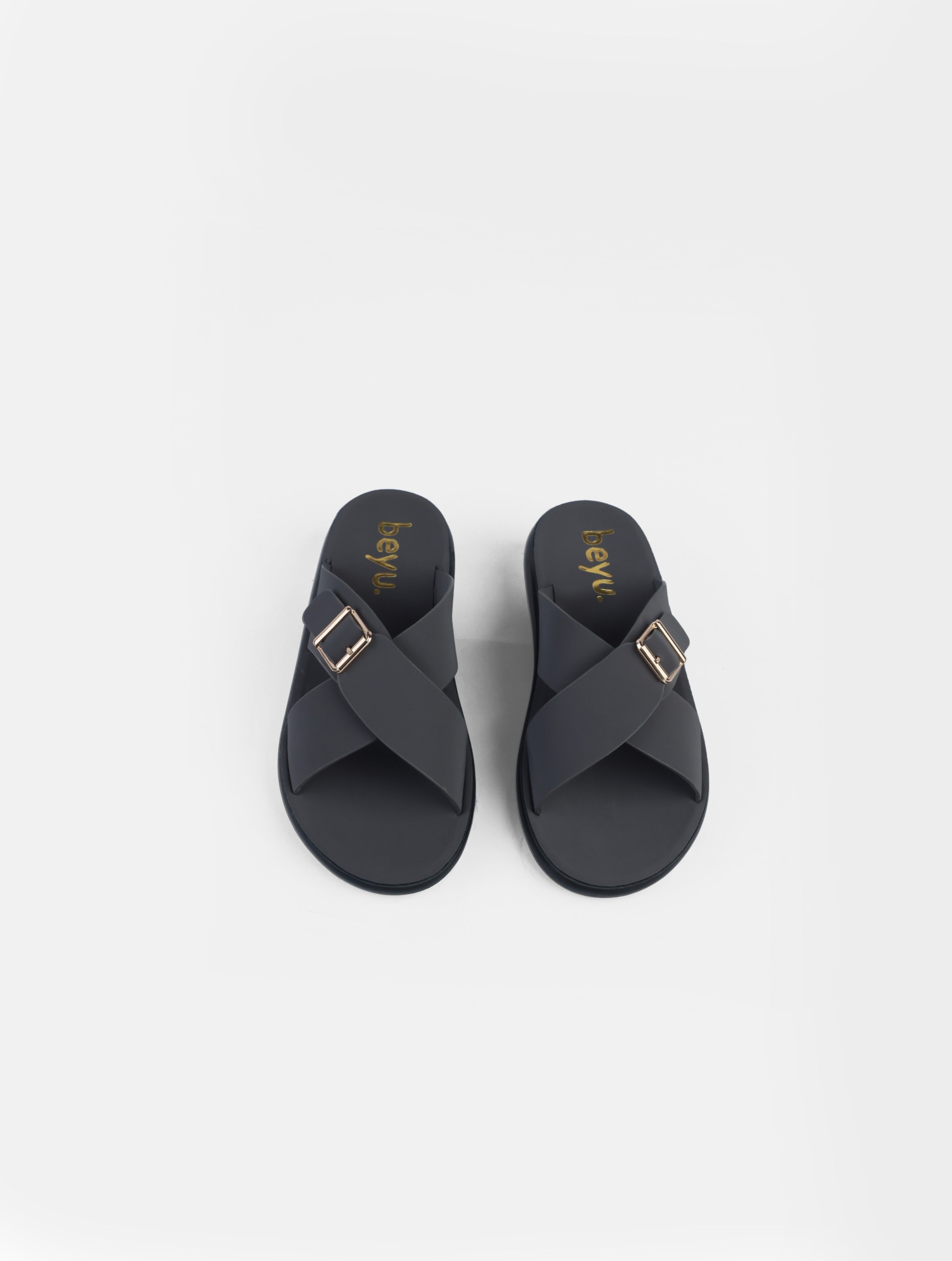 Cross Buckle Slides