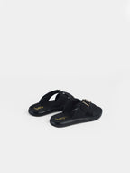 Cross Buckle Slides