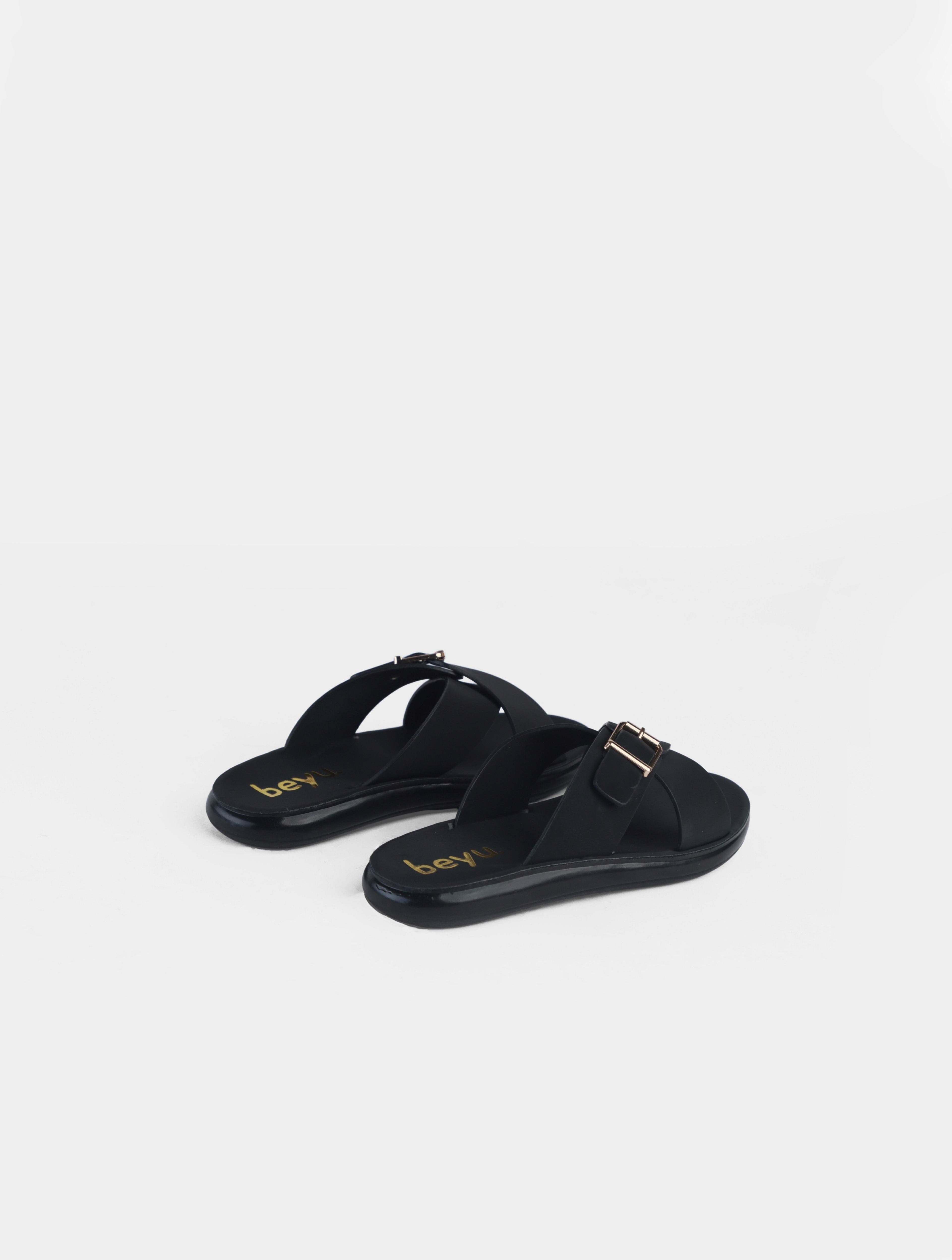 Cross Buckle Slides