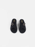 Cross Buckle Slides