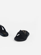 Cross Buckle Slides