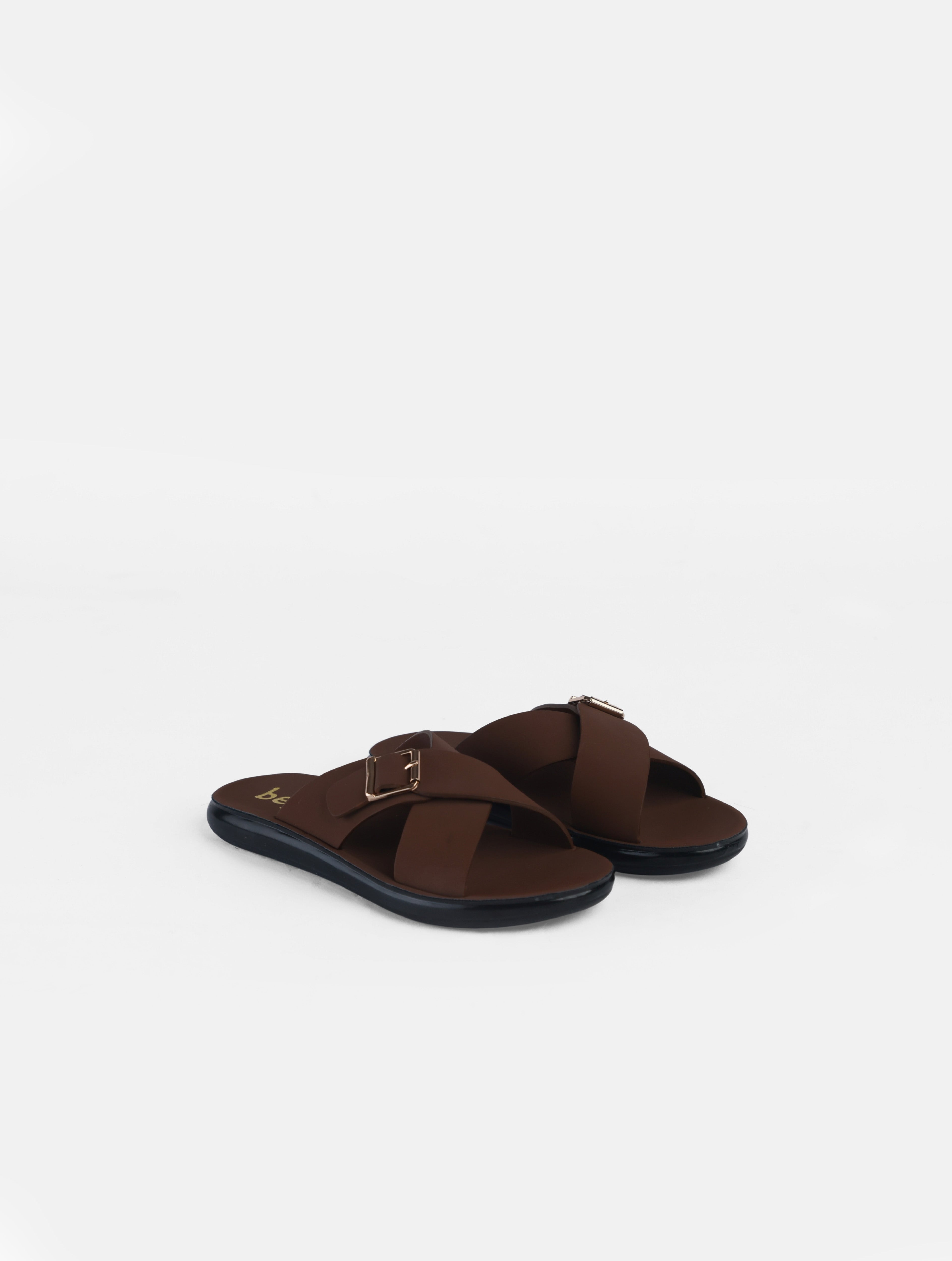 Cross Buckle Slides
