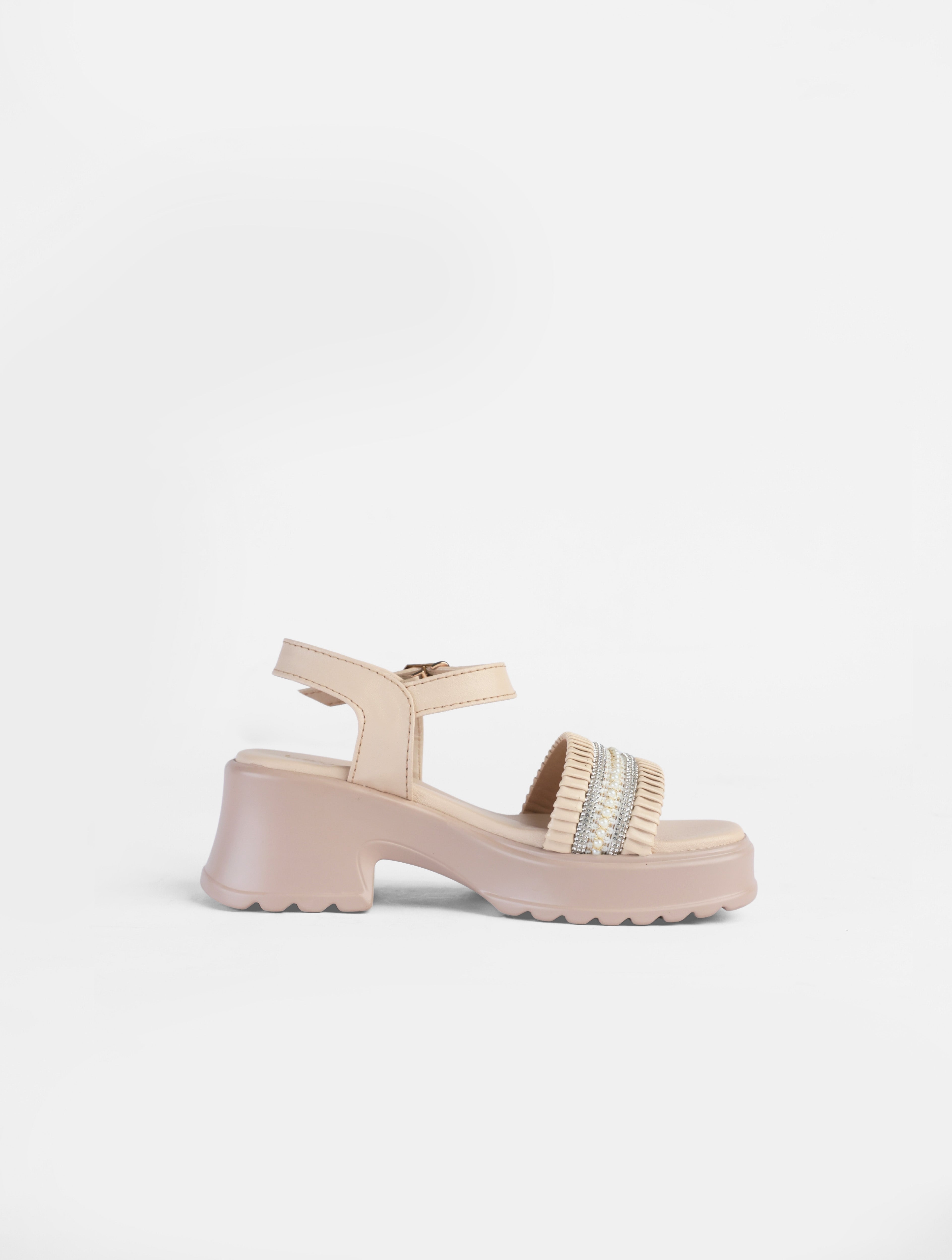 Dual Strap Platform Sandals