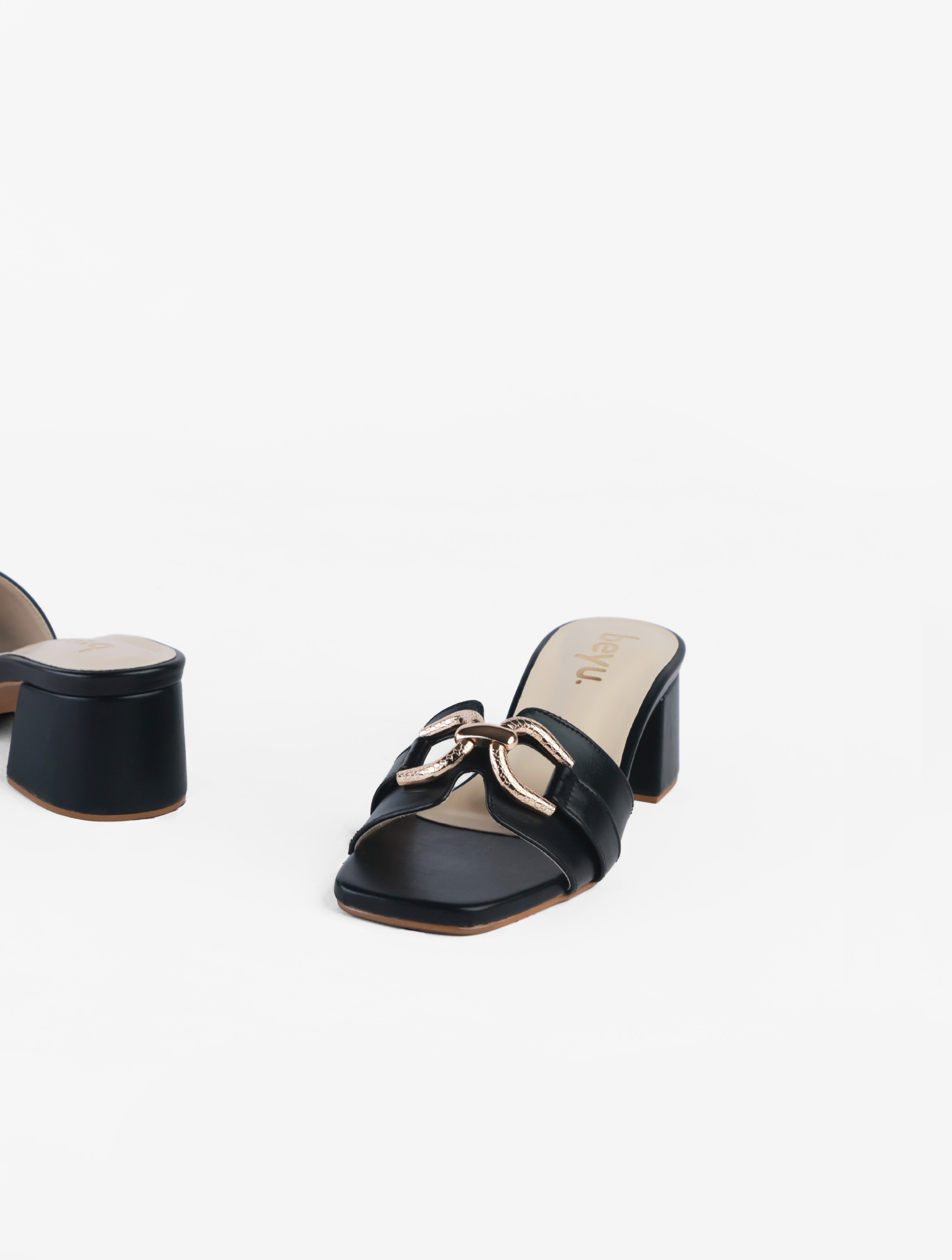 Statement Chain Heels