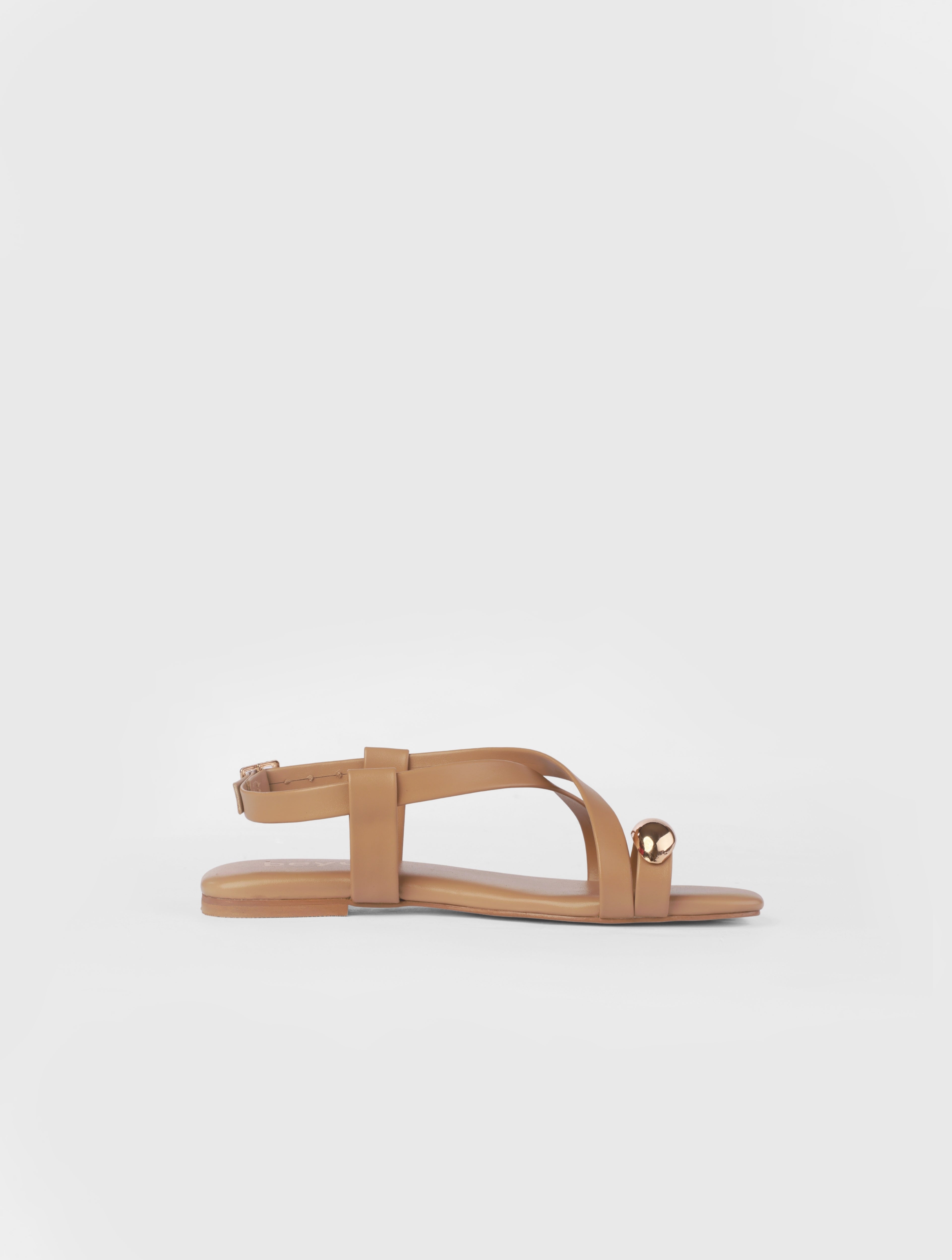 Strappy Flat Sandals