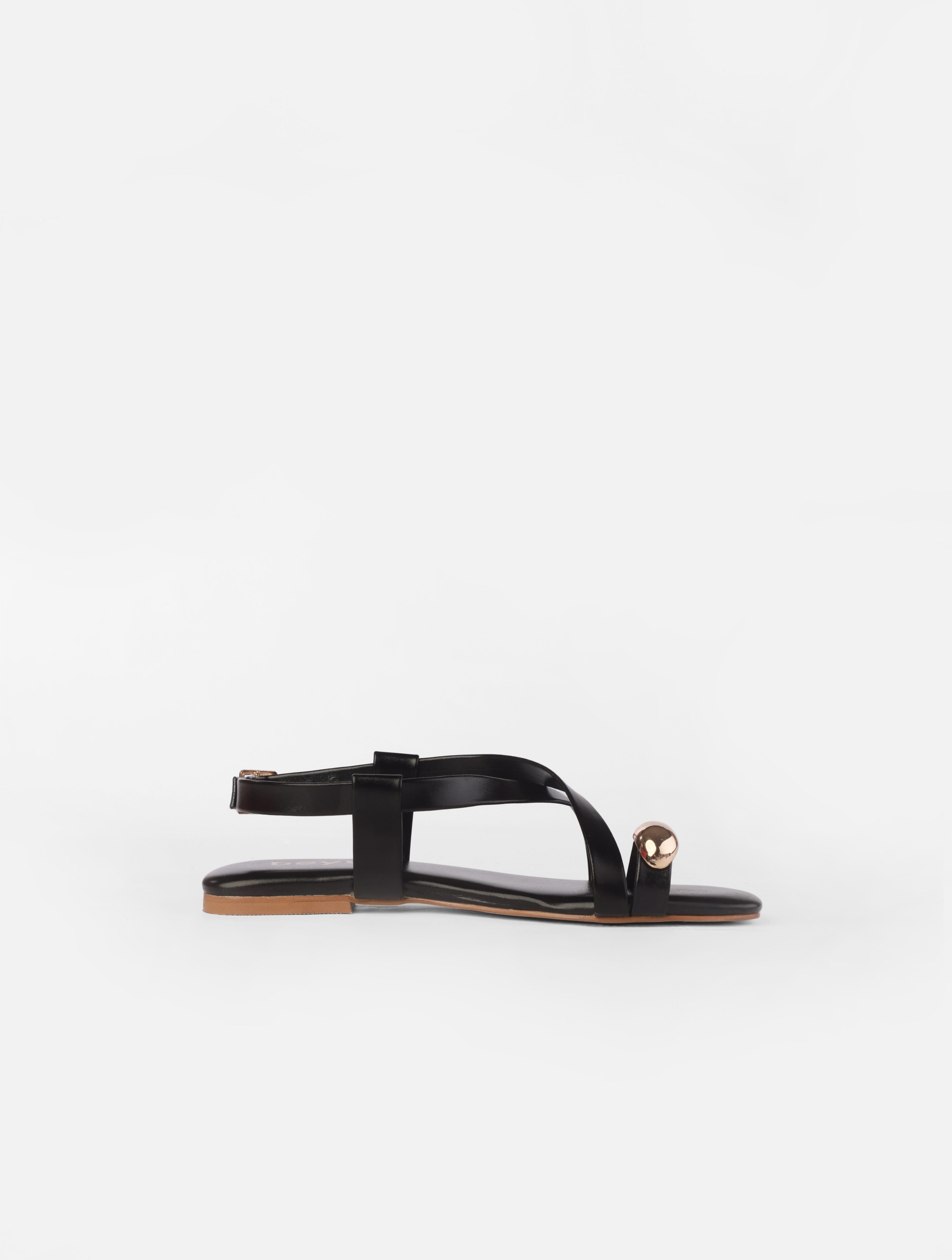 Strappy Flat Sandals
