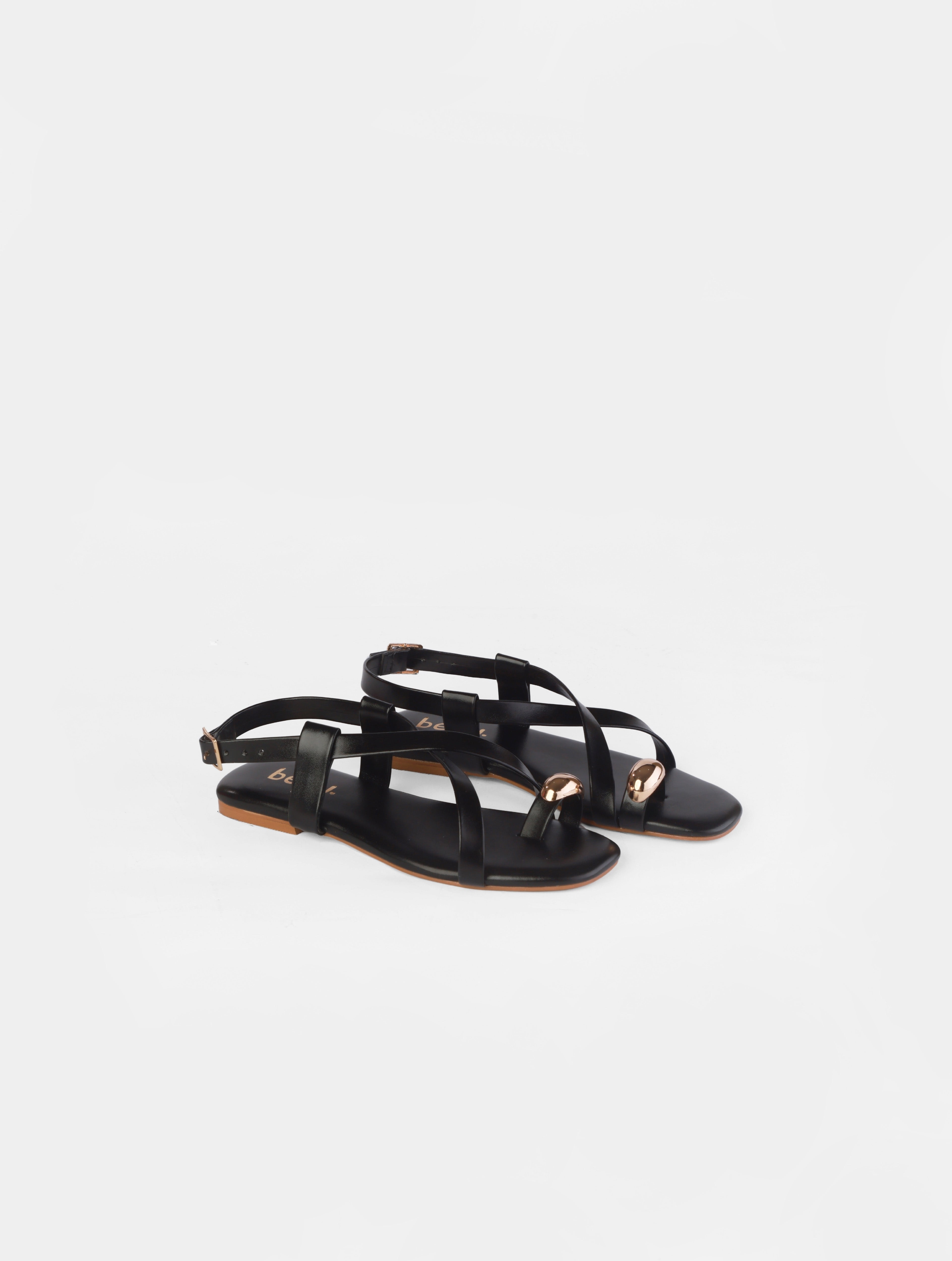 Strappy Flat Sandals
