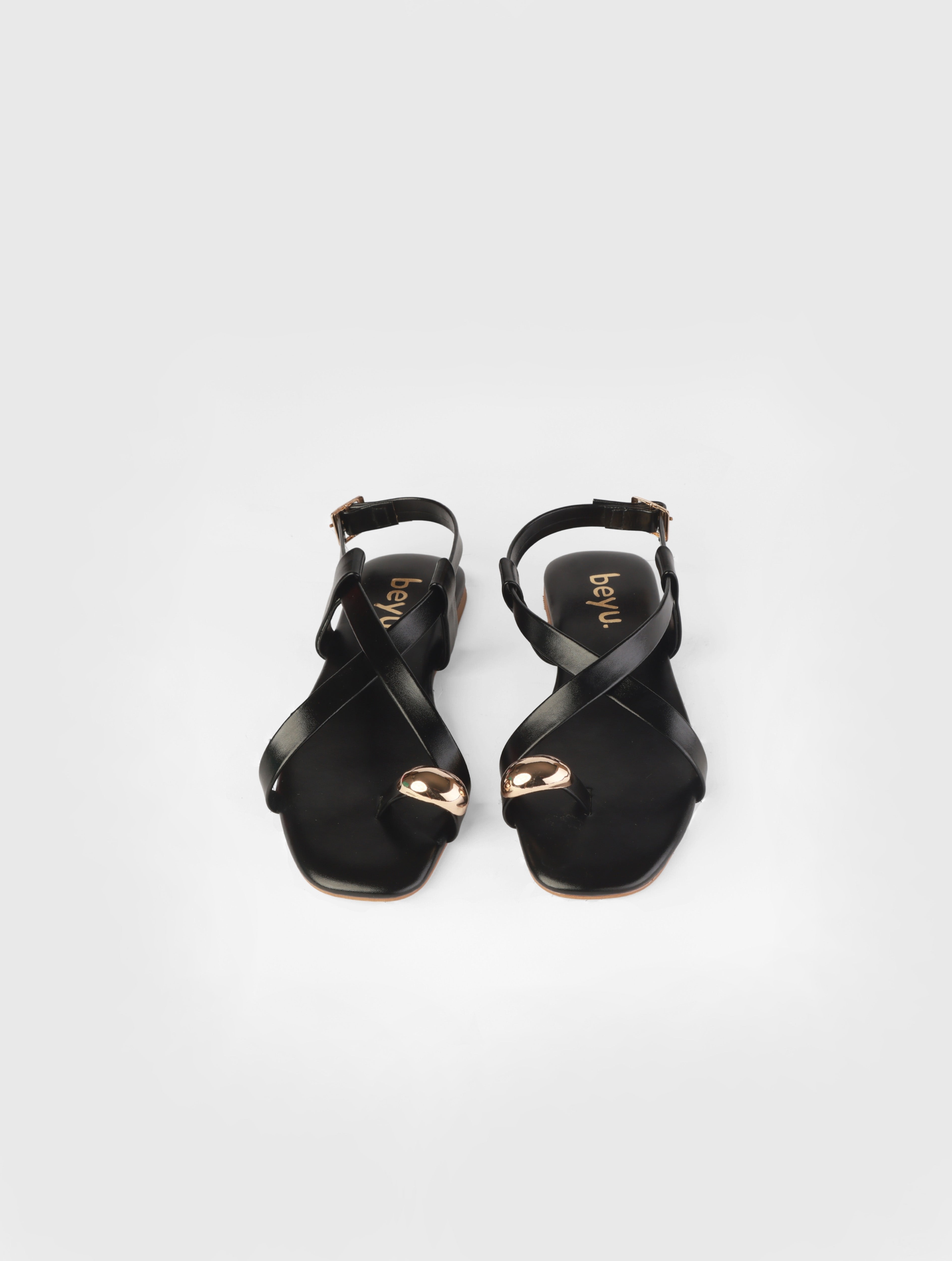 Strappy Flat Sandals