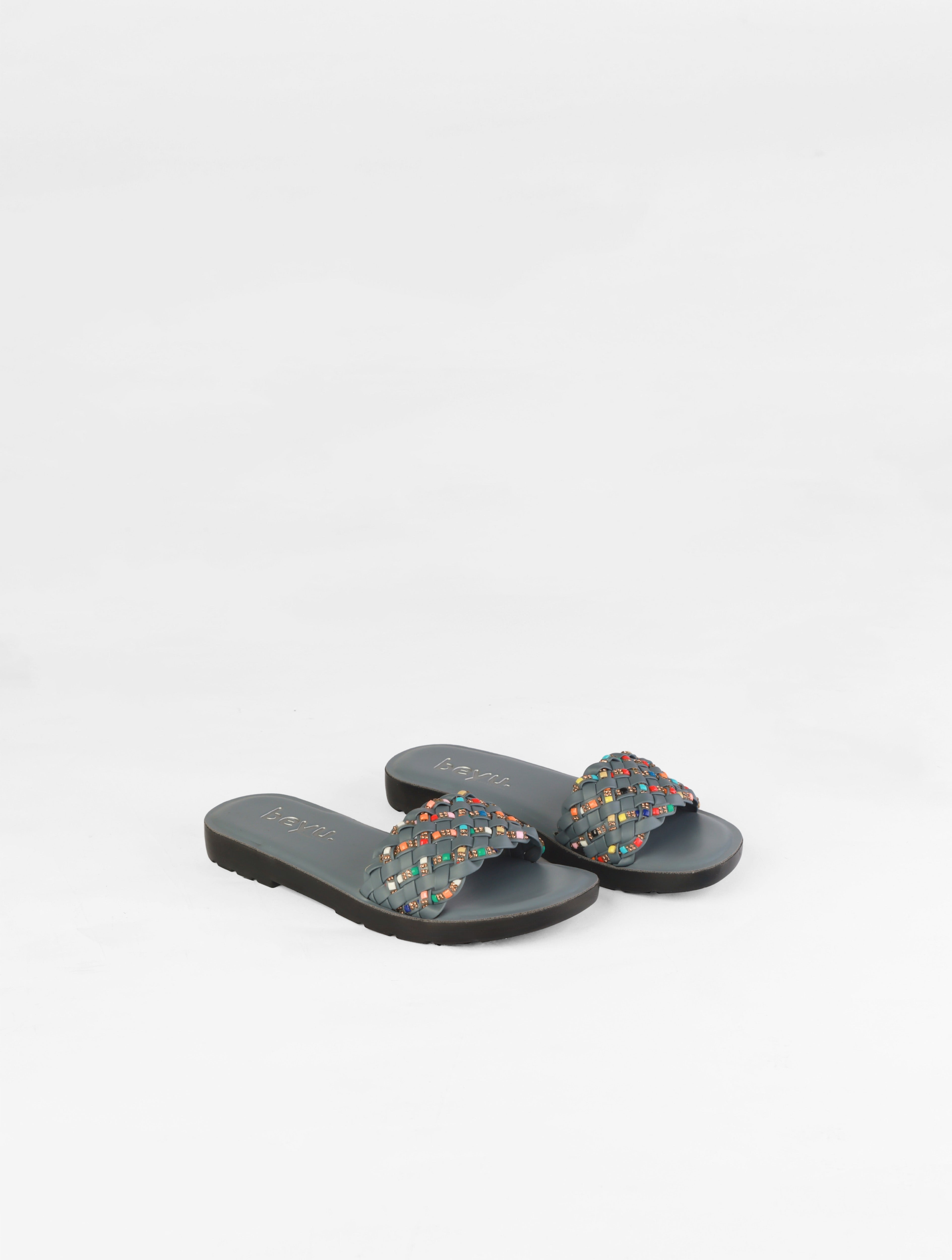 Braided Strap Casual Slides