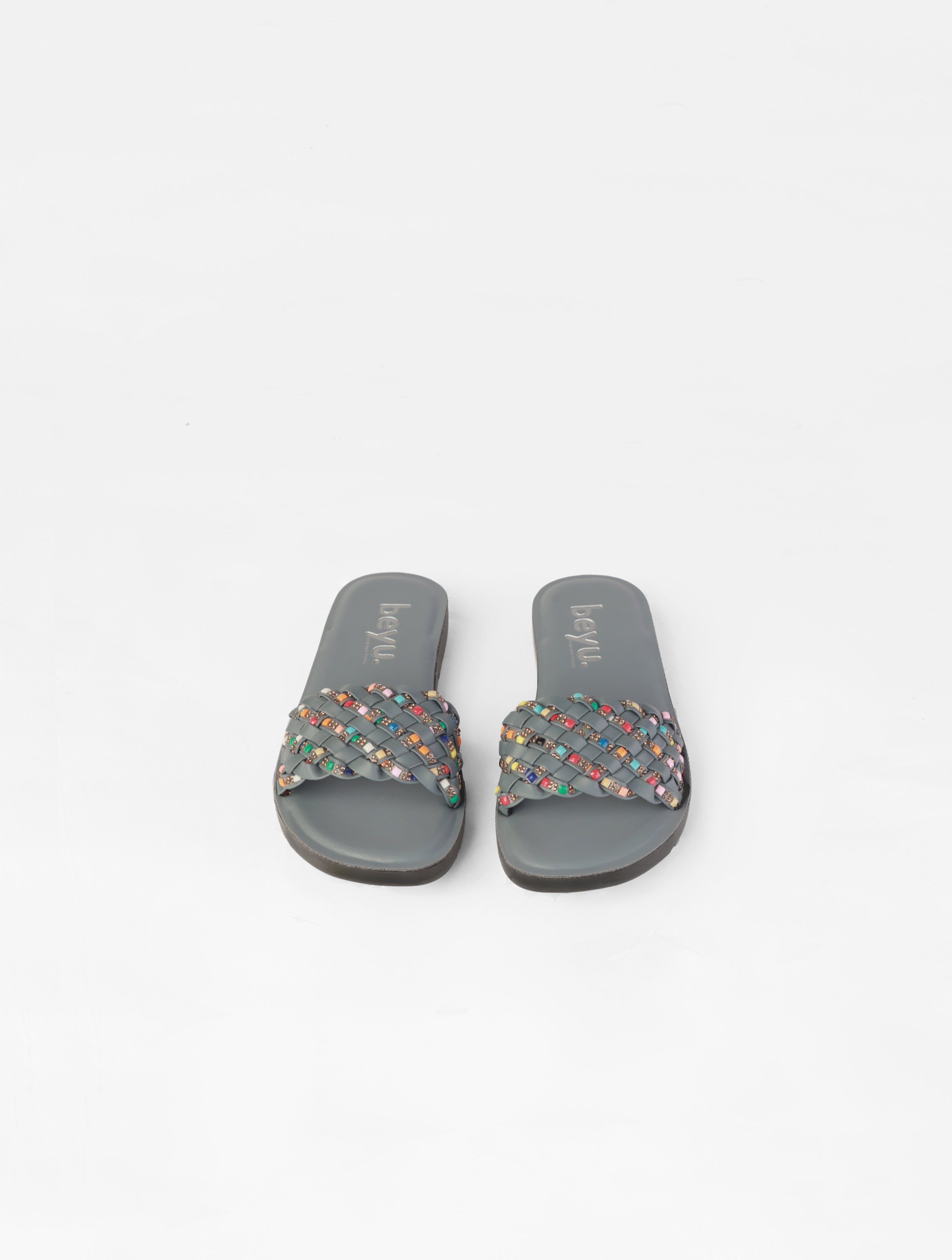 Braided Strap Casual Slides