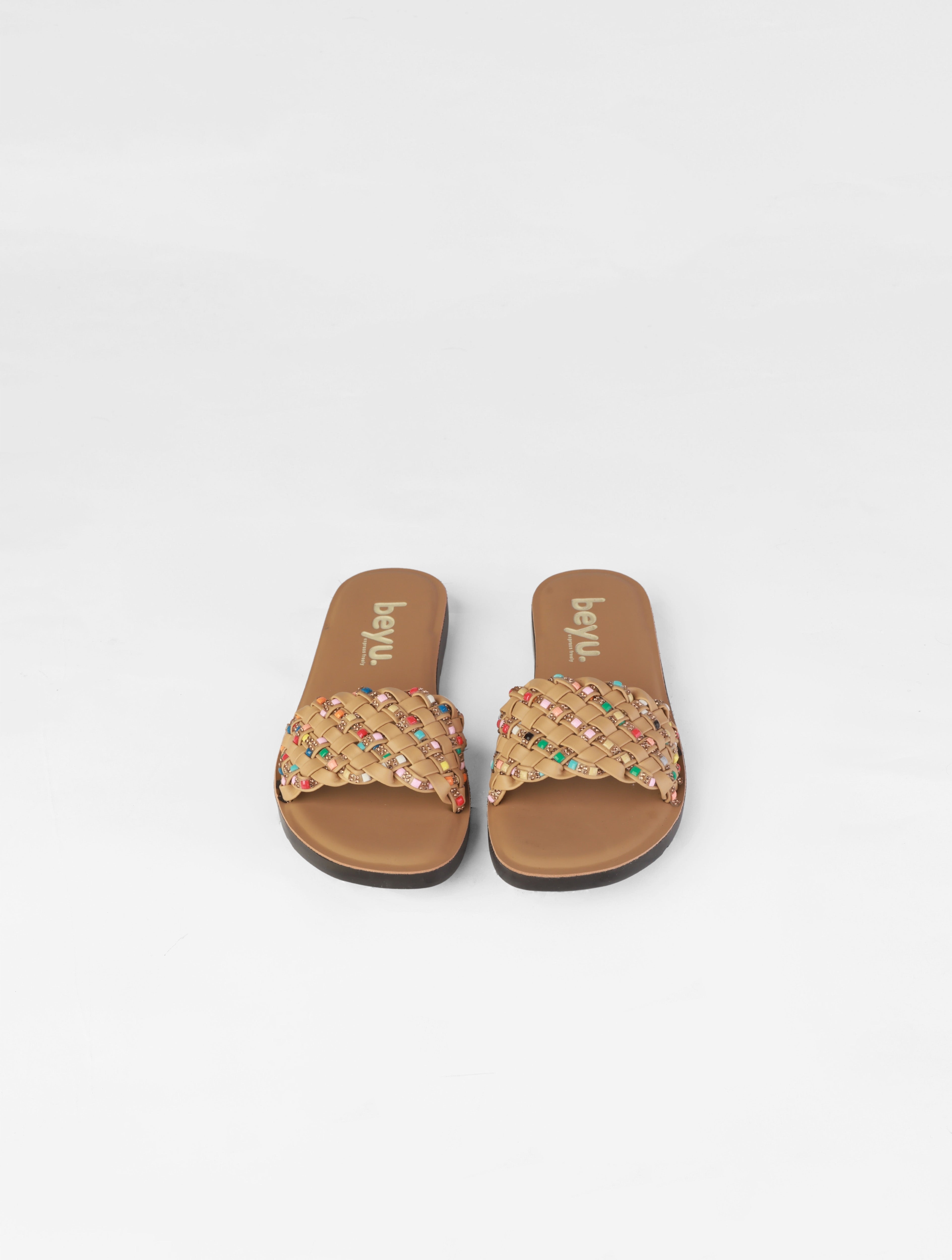Braided Strap Casual Slides