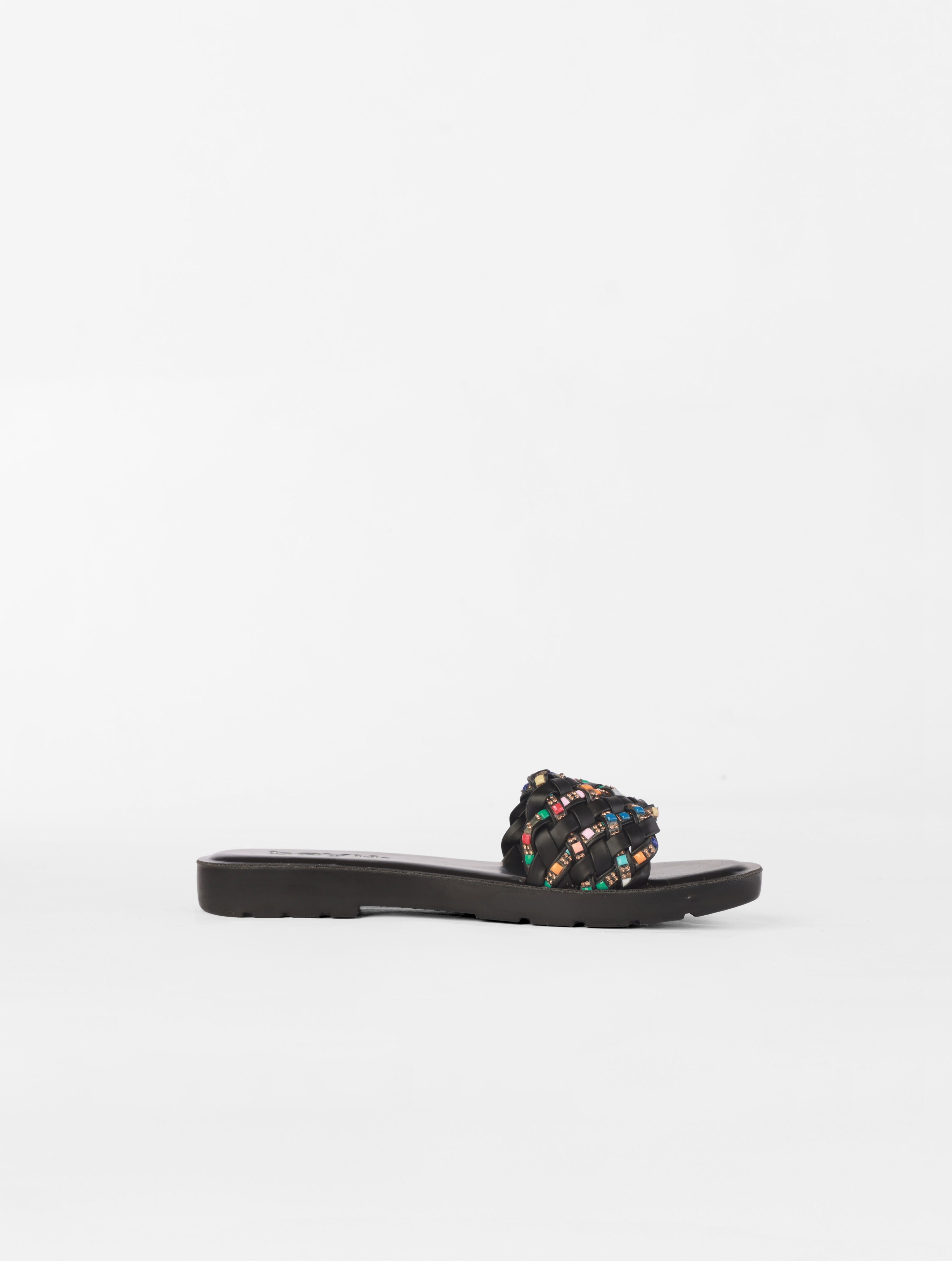 Braided Strap Casual Slides