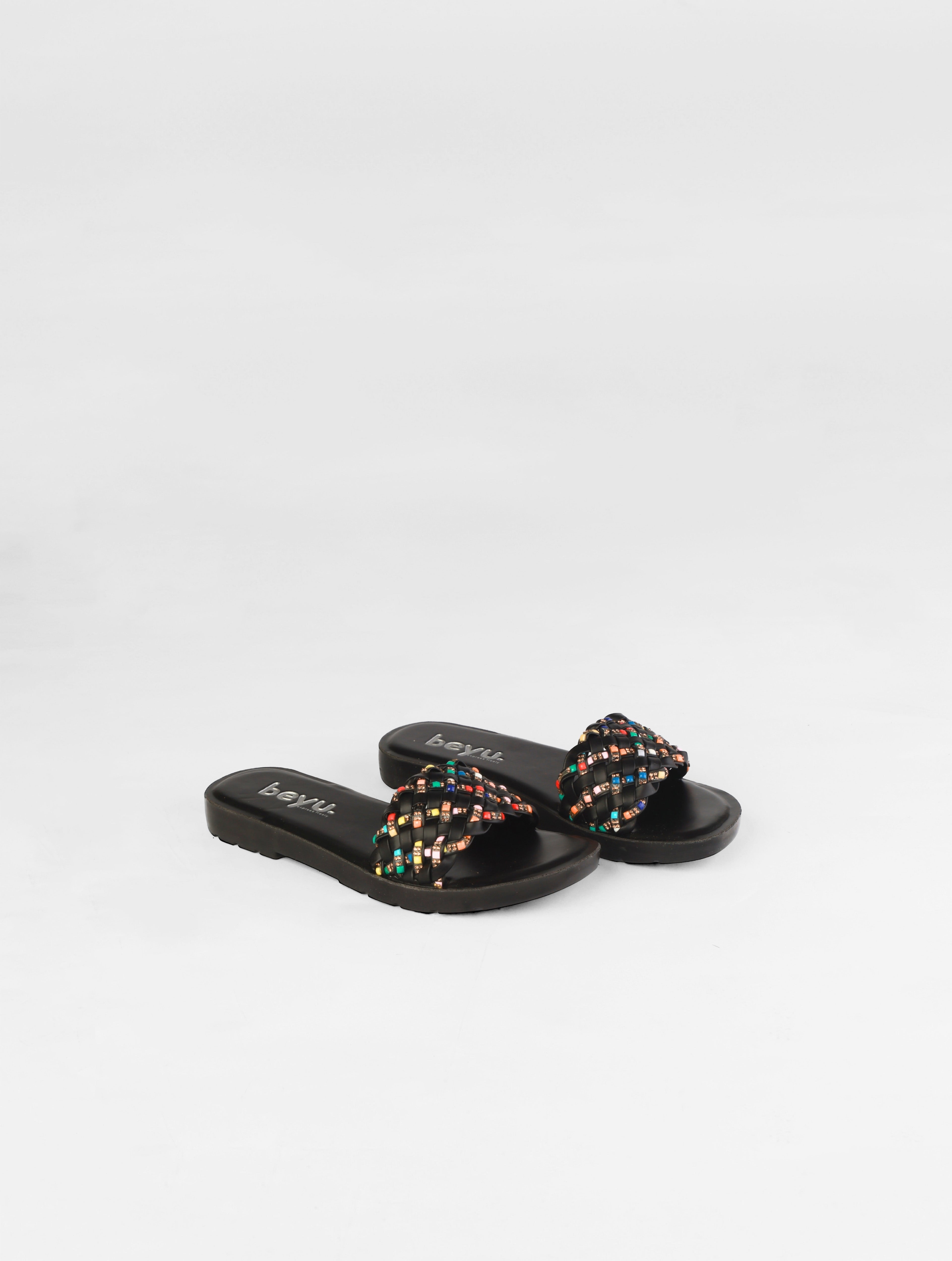 Braided Strap Casual Slides