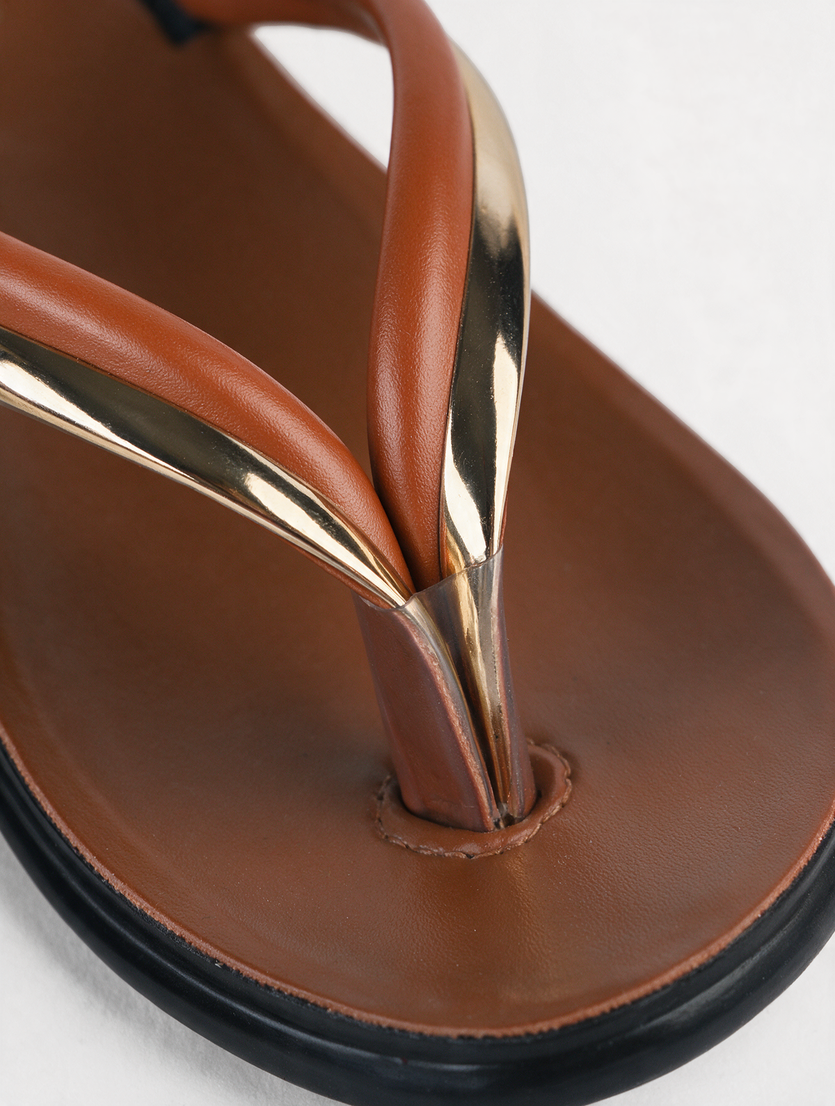 Sleek Strap Flats - Mustard