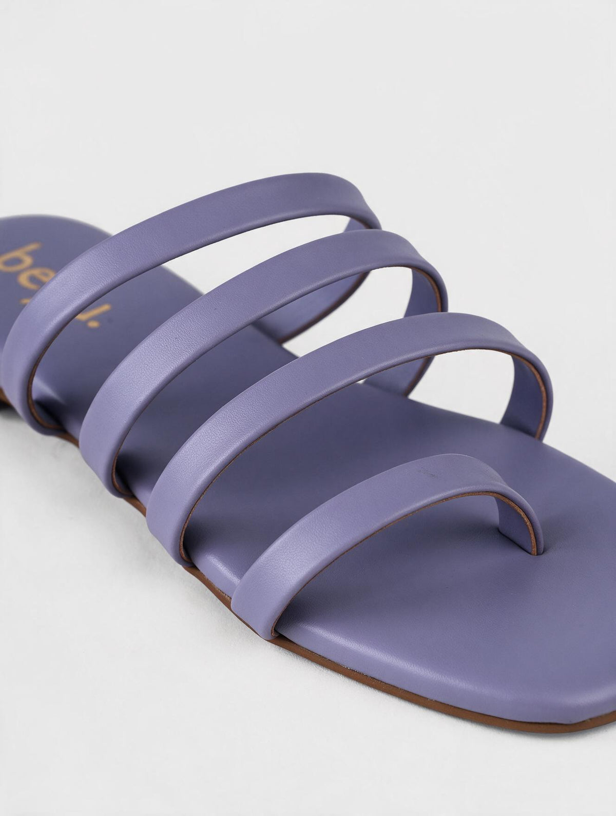 Multi Strap Flats - Purple
