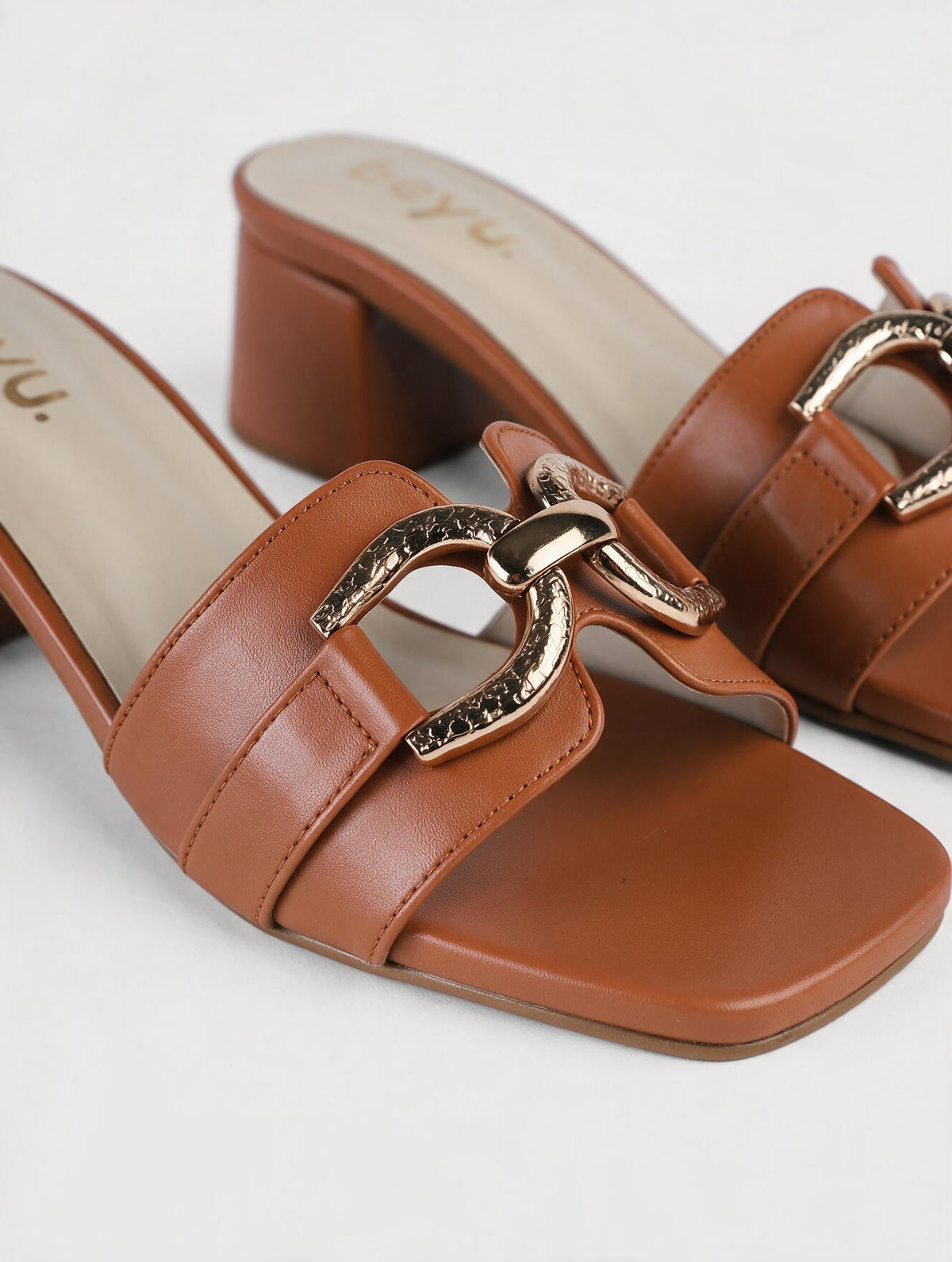 Statement Chain Heels
