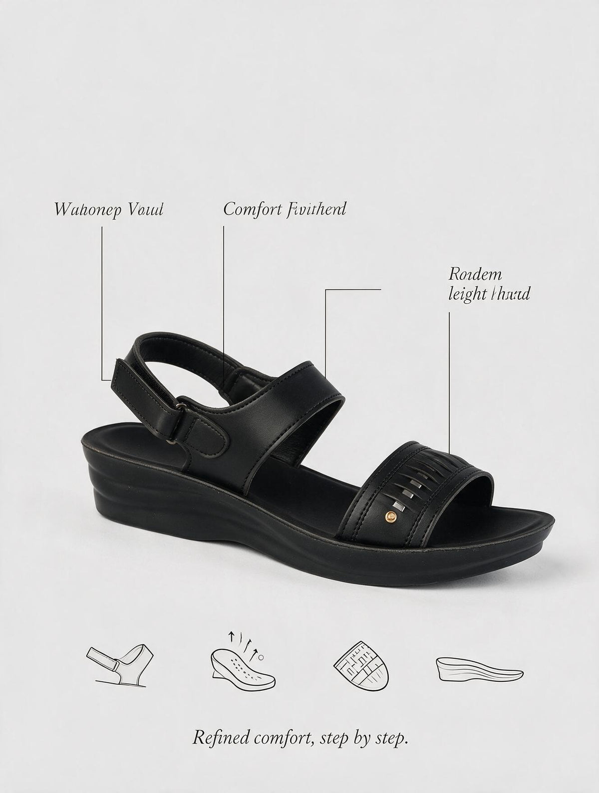 Comfort Track Sandals