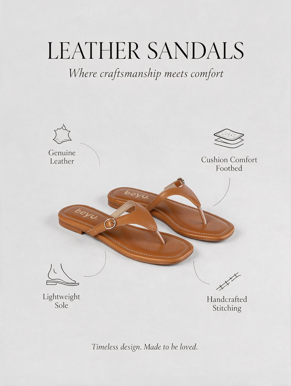 Classic Strap Flats
