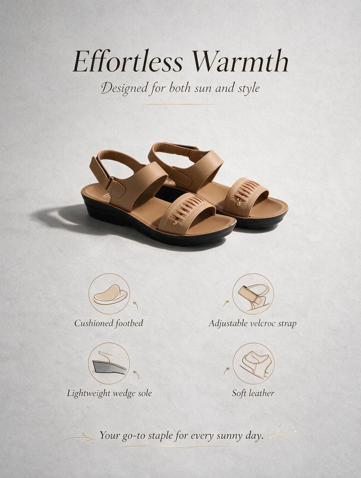 Comfort Track Sandals