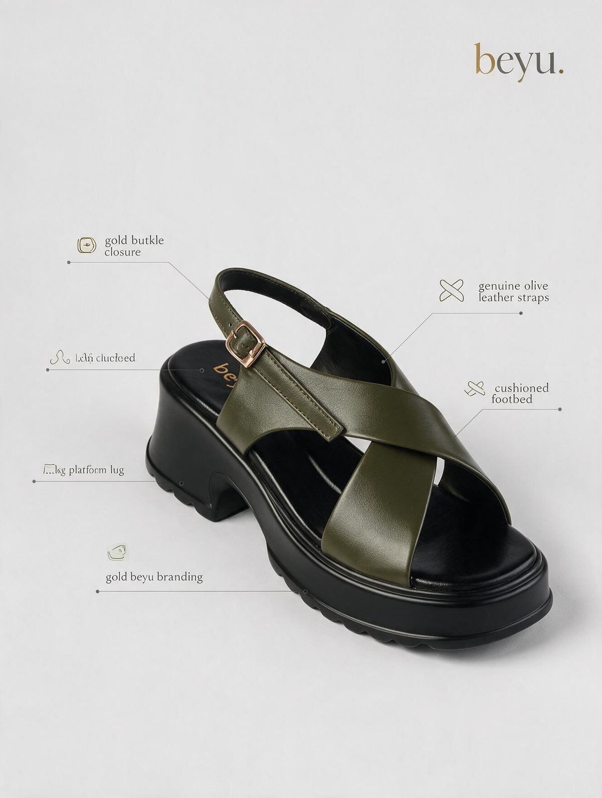 Strappy Platform Sandals
