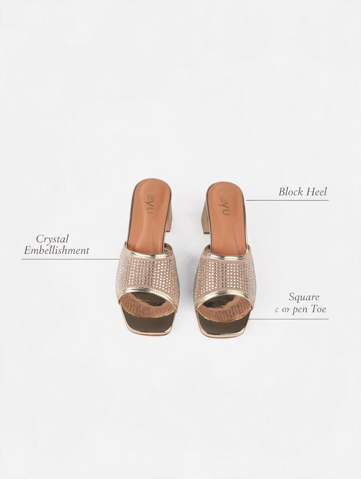 Shimmer Glam Heels