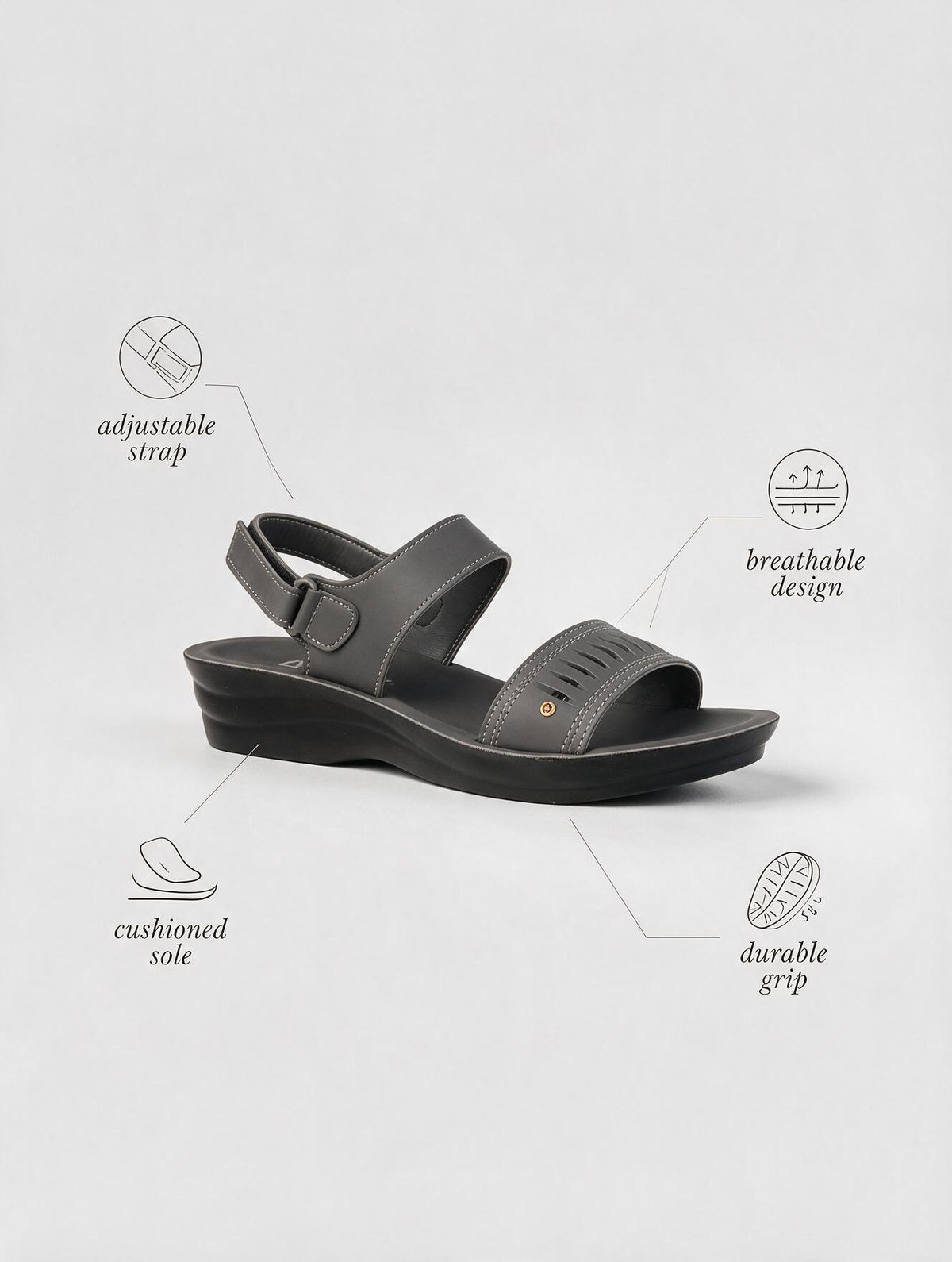 Comfort Track Sandals