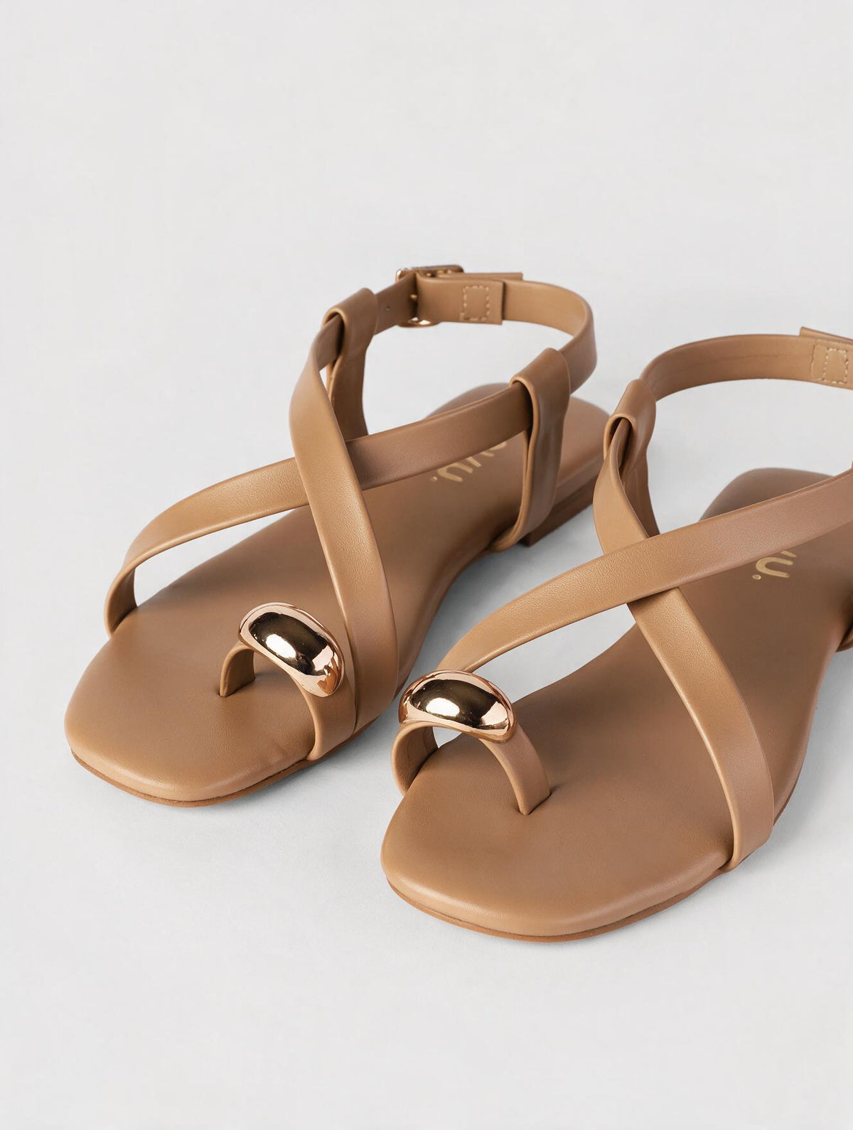 Strappy Flat Sandals