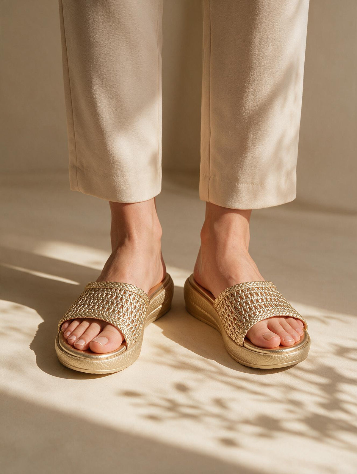 Interlaced Platform Slides