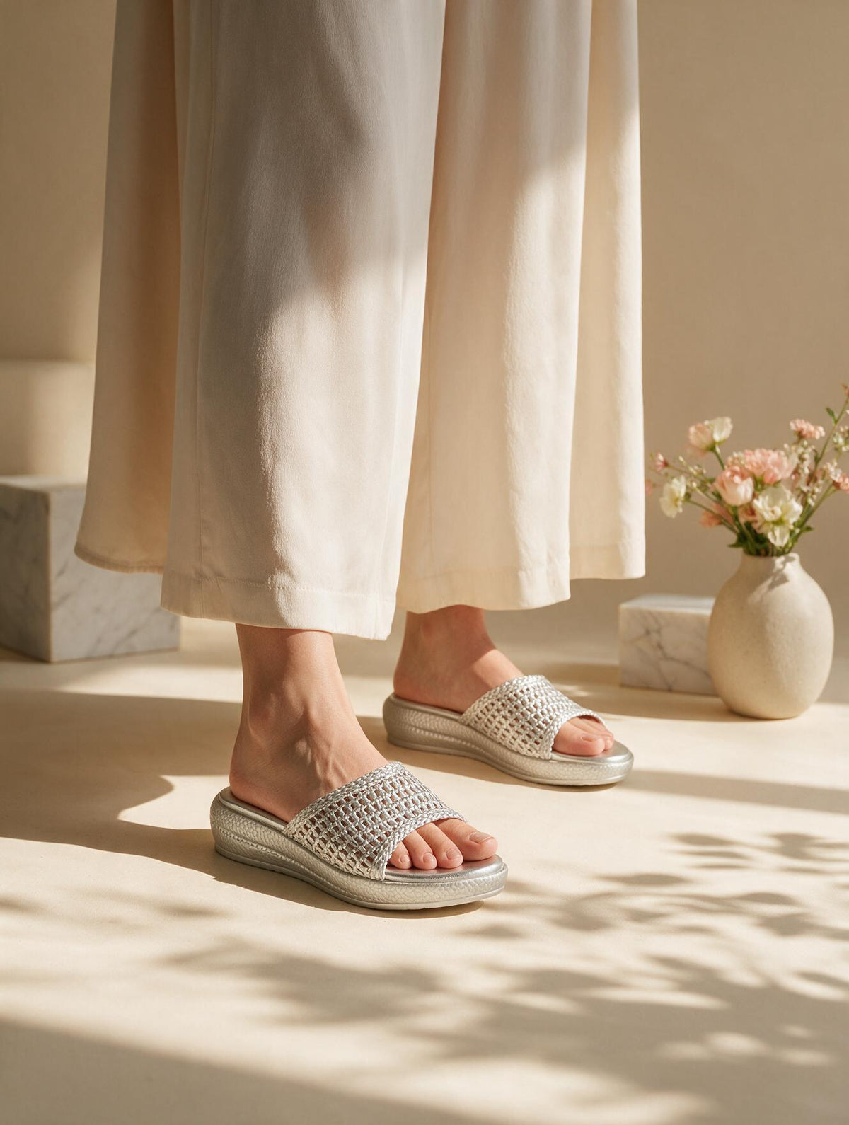 Interlaced Platform Slides