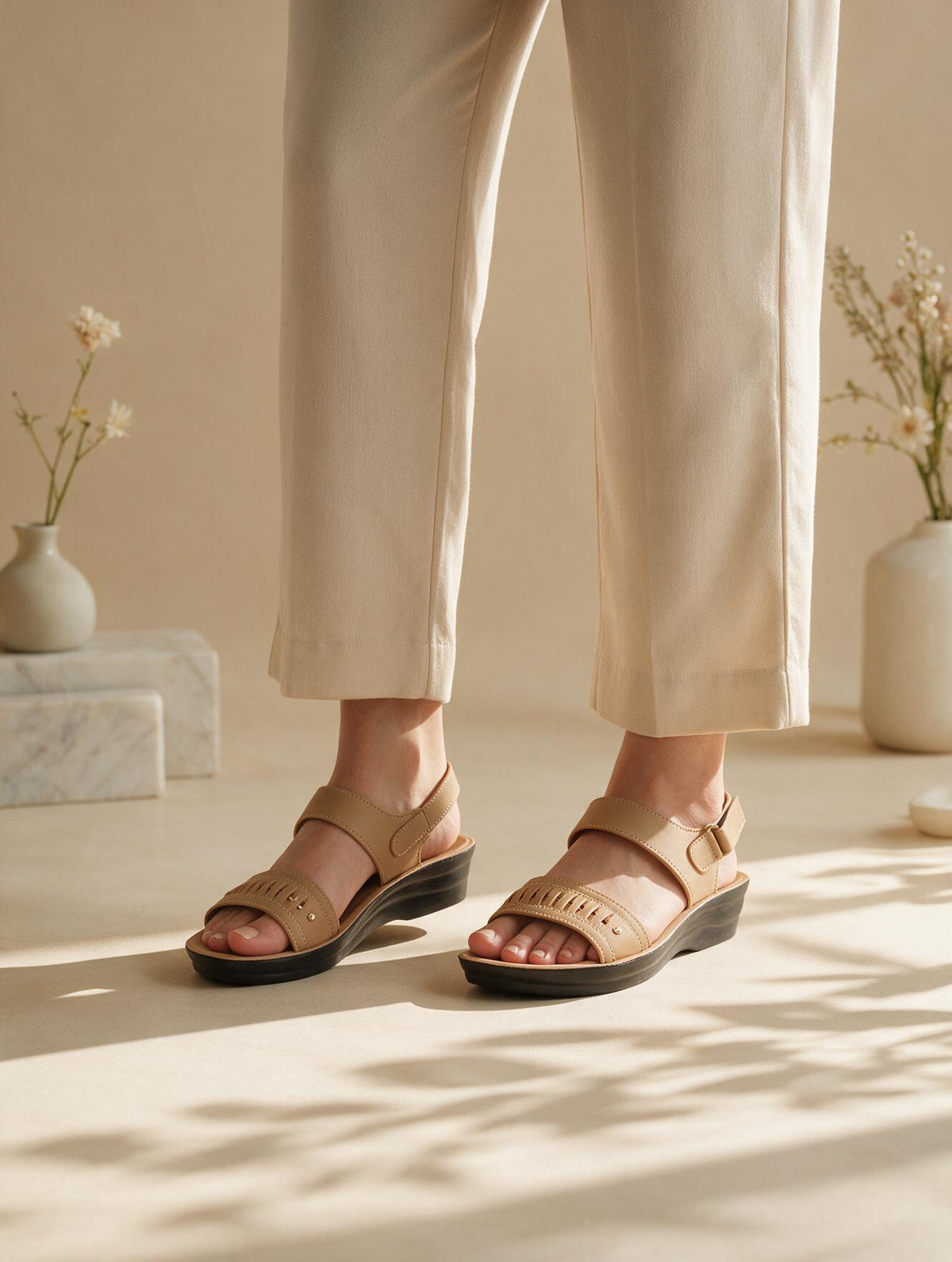 Comfort Track Sandals