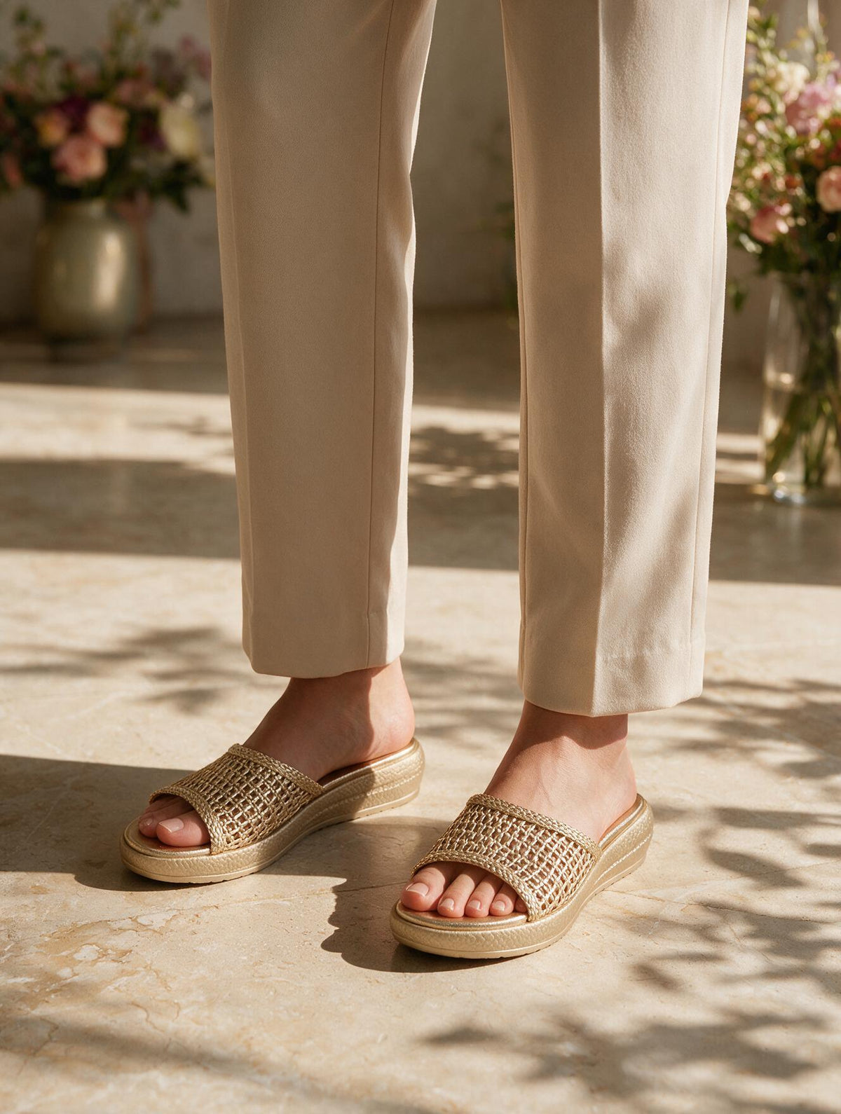 Interlaced Platform Slides