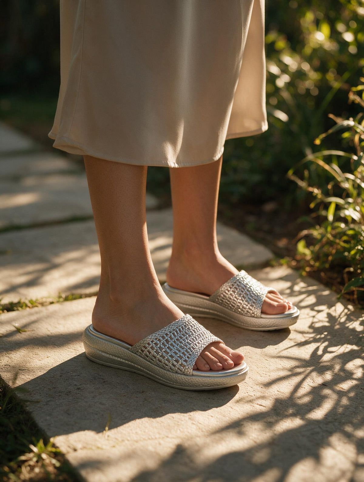 Interlaced Platform Slides