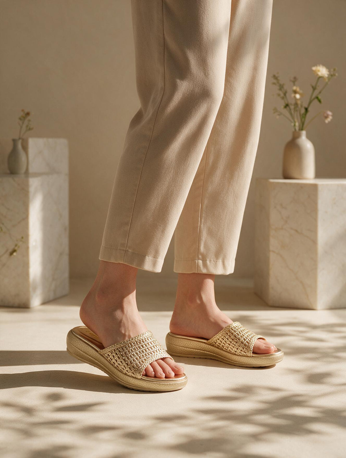Studded Slides