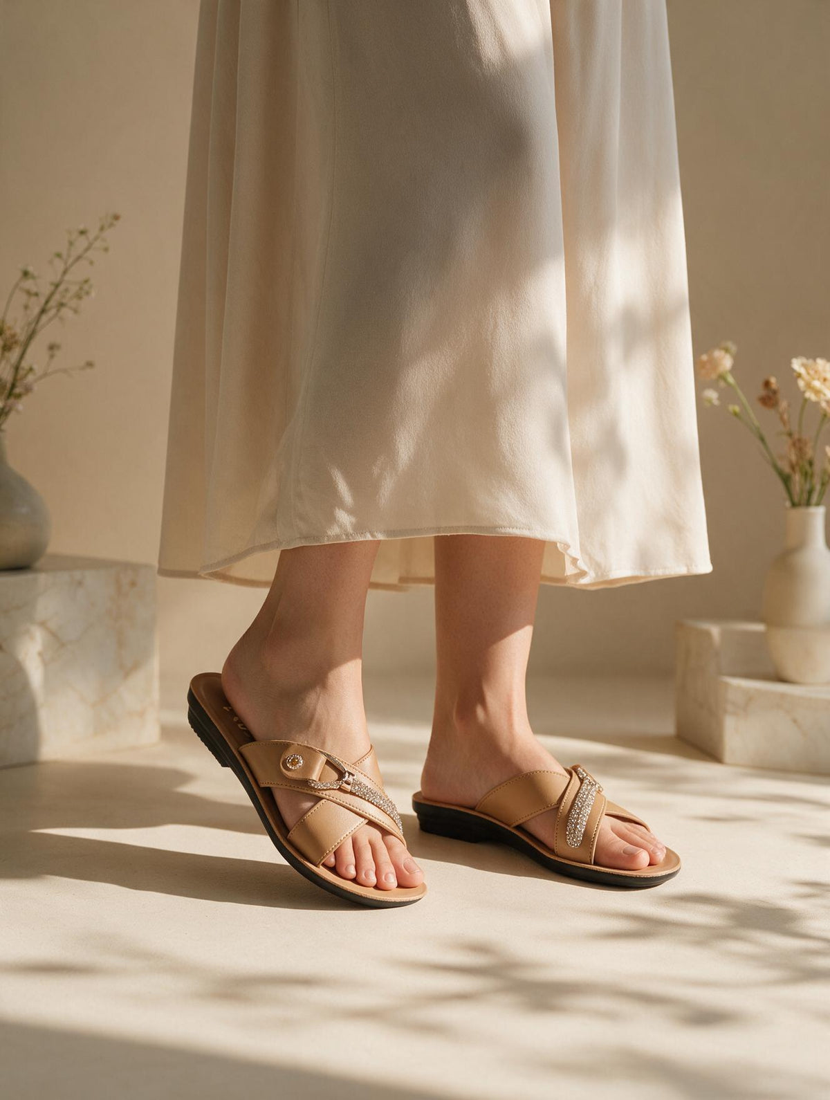 Crystal Cross Slides