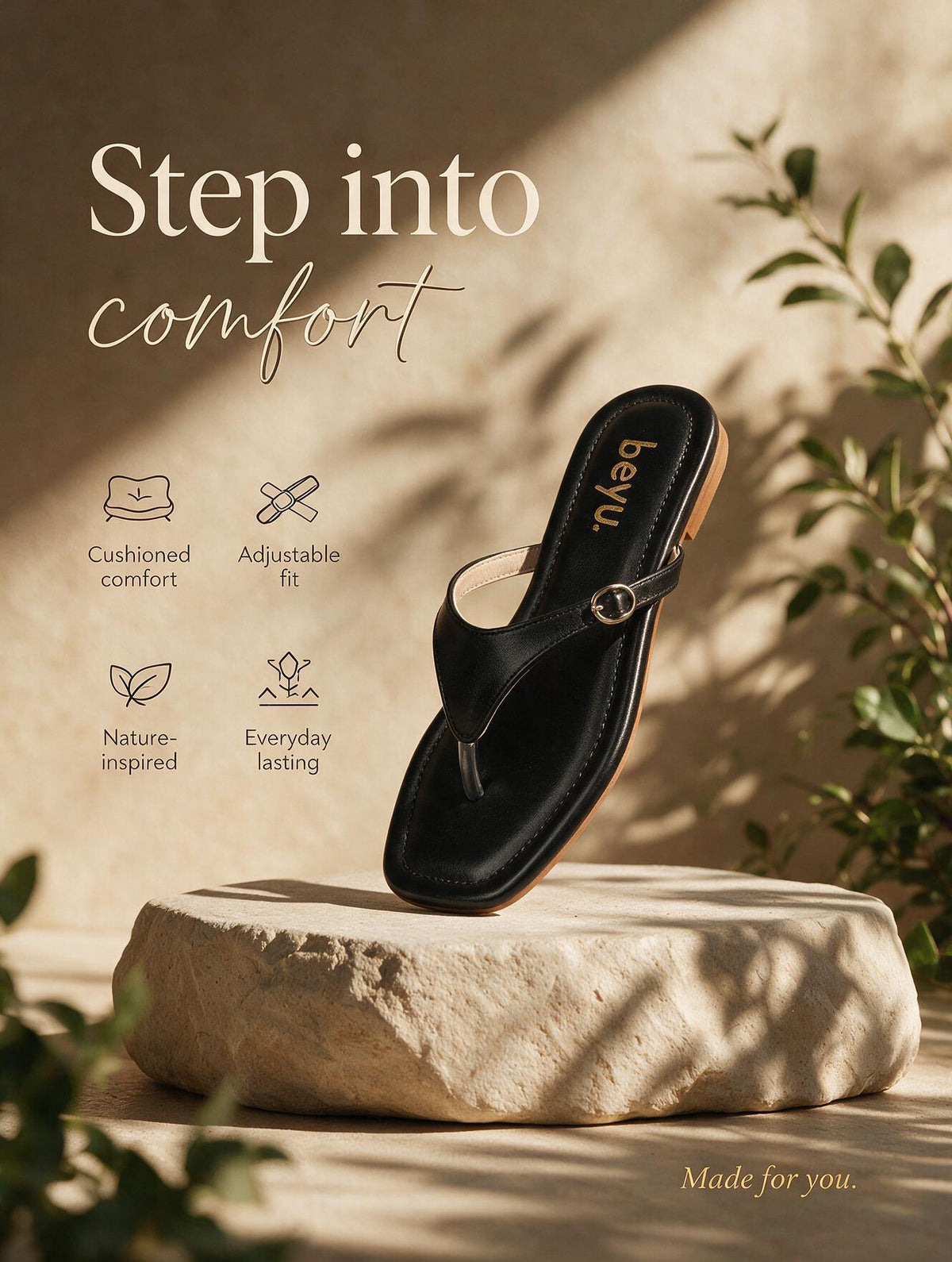 Classic Strap Flats