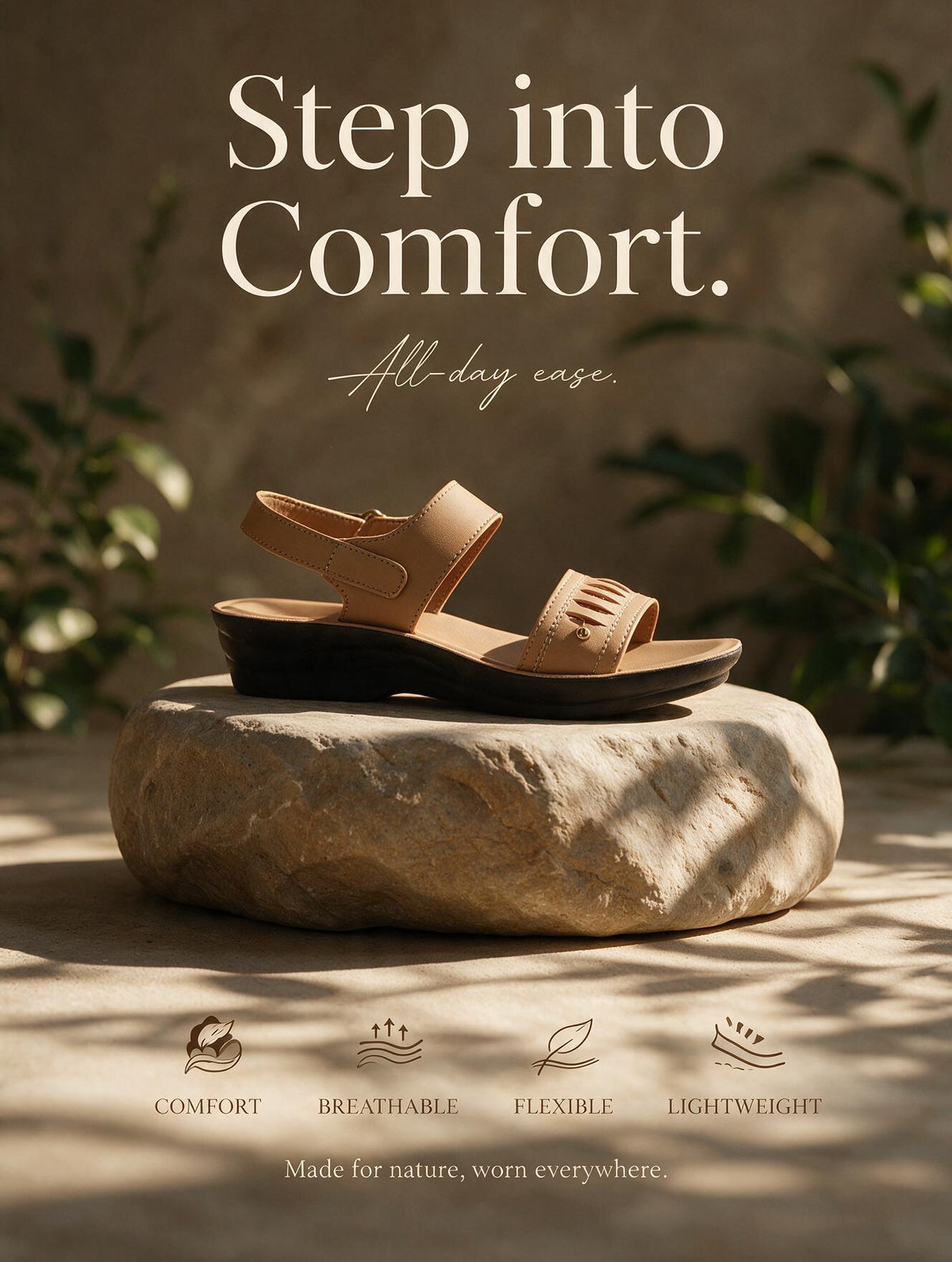 Comfort Track Sandals
