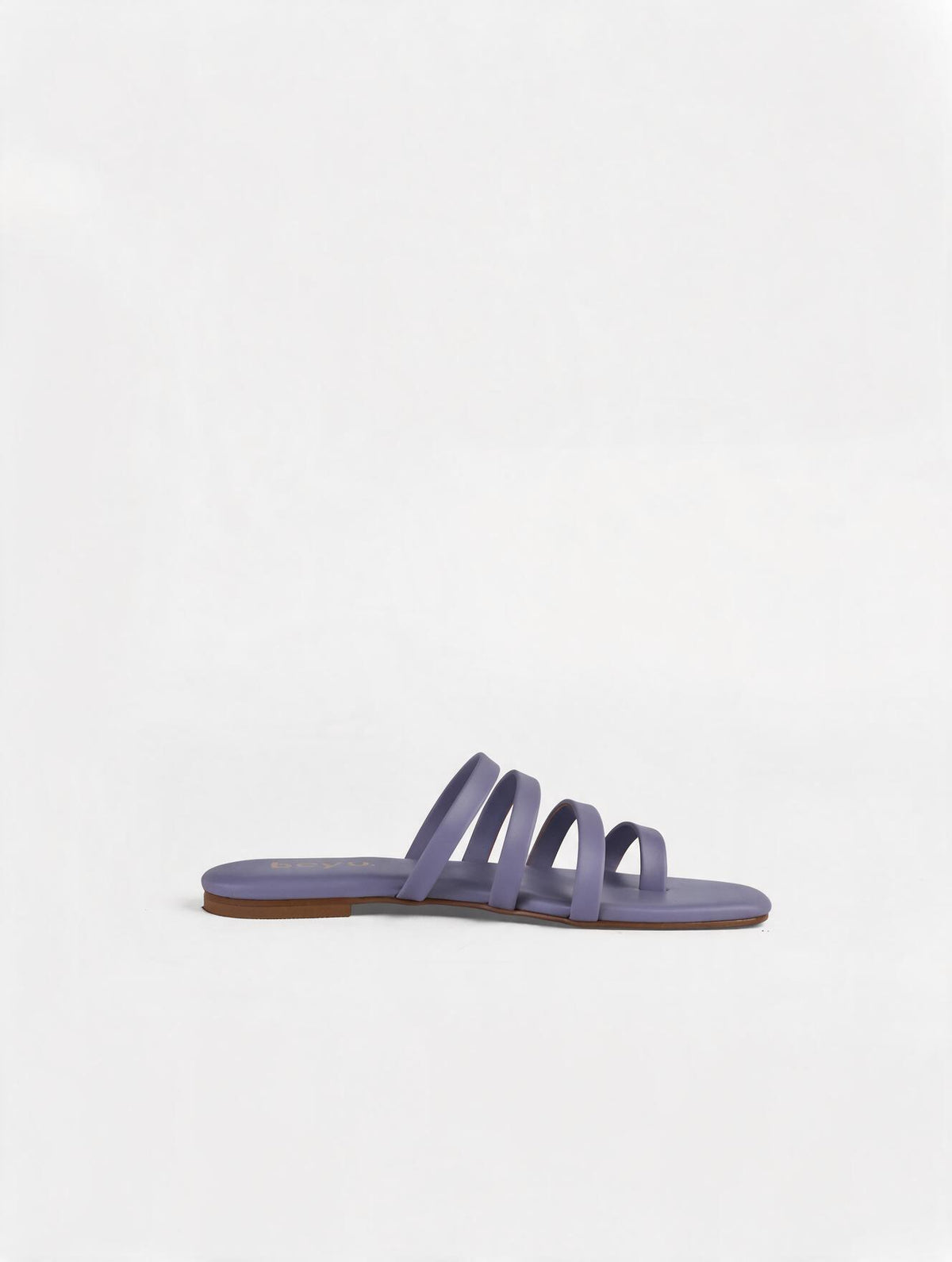 Multi Strap Flats - Purple