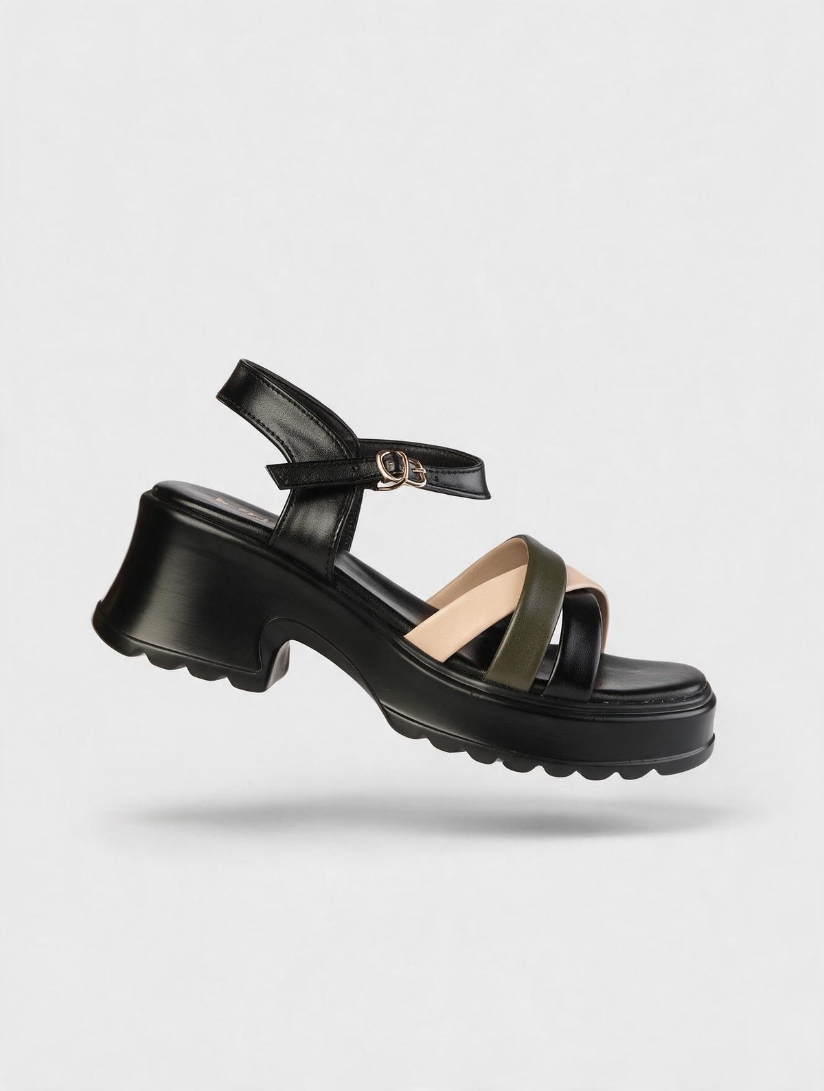 Crisscross Platform Sandals