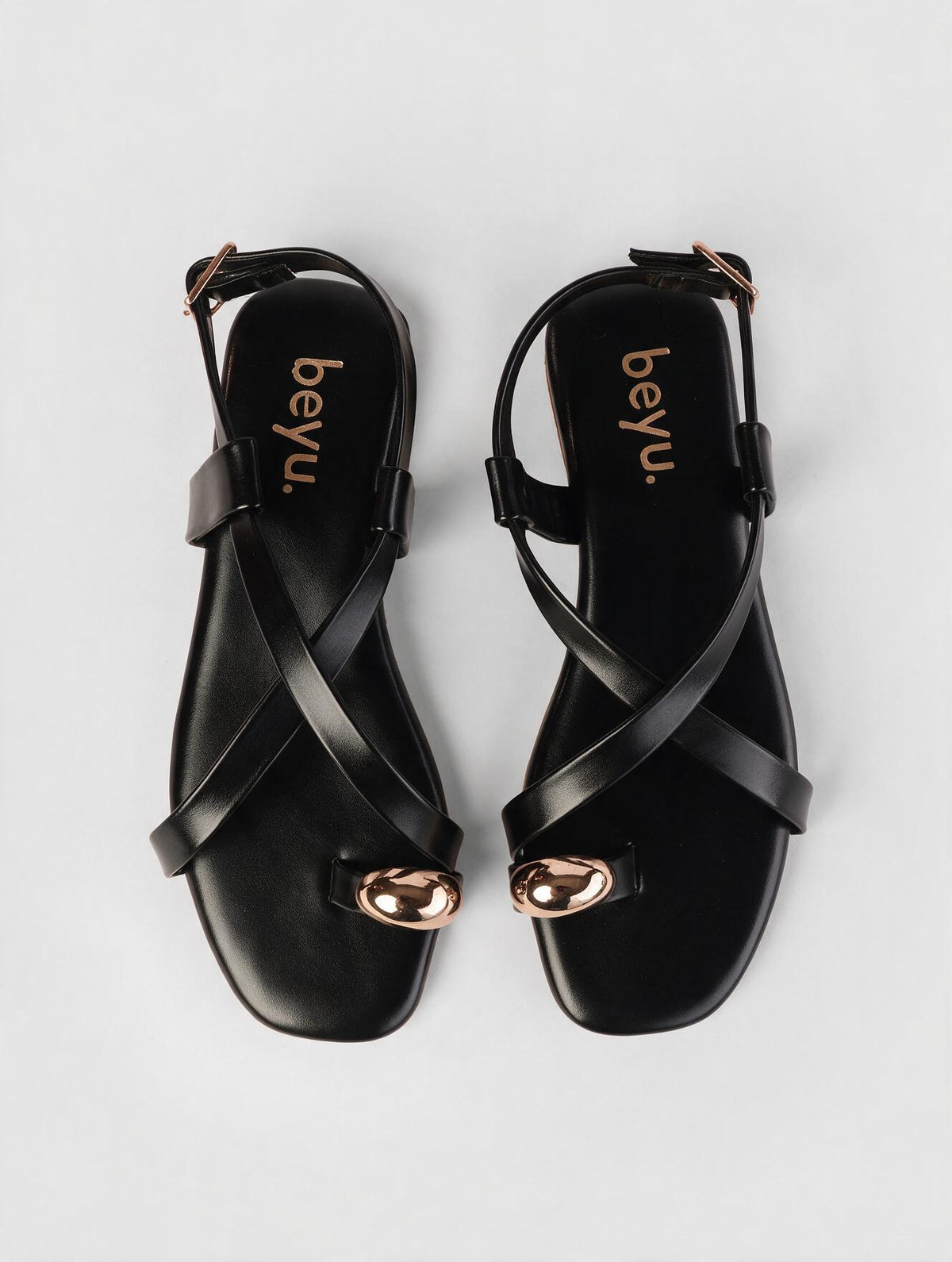 Strappy Flat Sandals